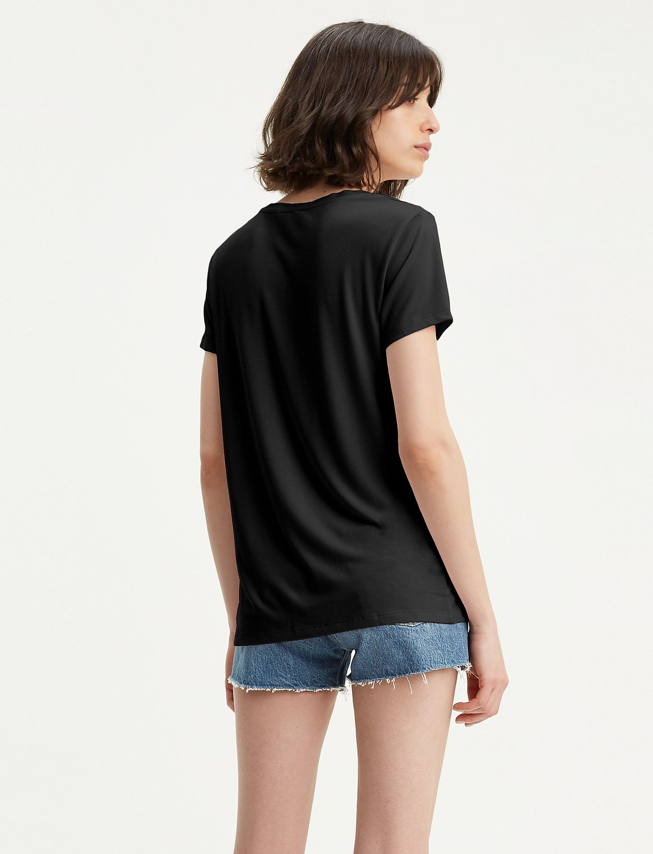 Levi's® - PERFECT VNECK CAVIAR JERSEY - t-särgid - blacks1 - 3