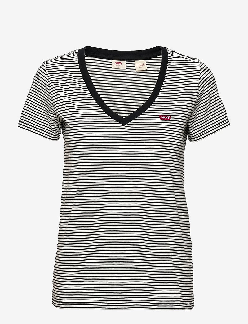 Levi's® - PERFECT VNECK ANNALISE STRIPE - t-shirts - multi-color - 1