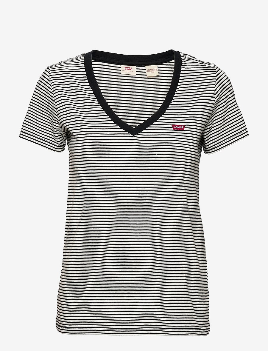 Levi's® - PERFECT VNECK ANNALISE STRIPE - t-shirts - multi-color - 1