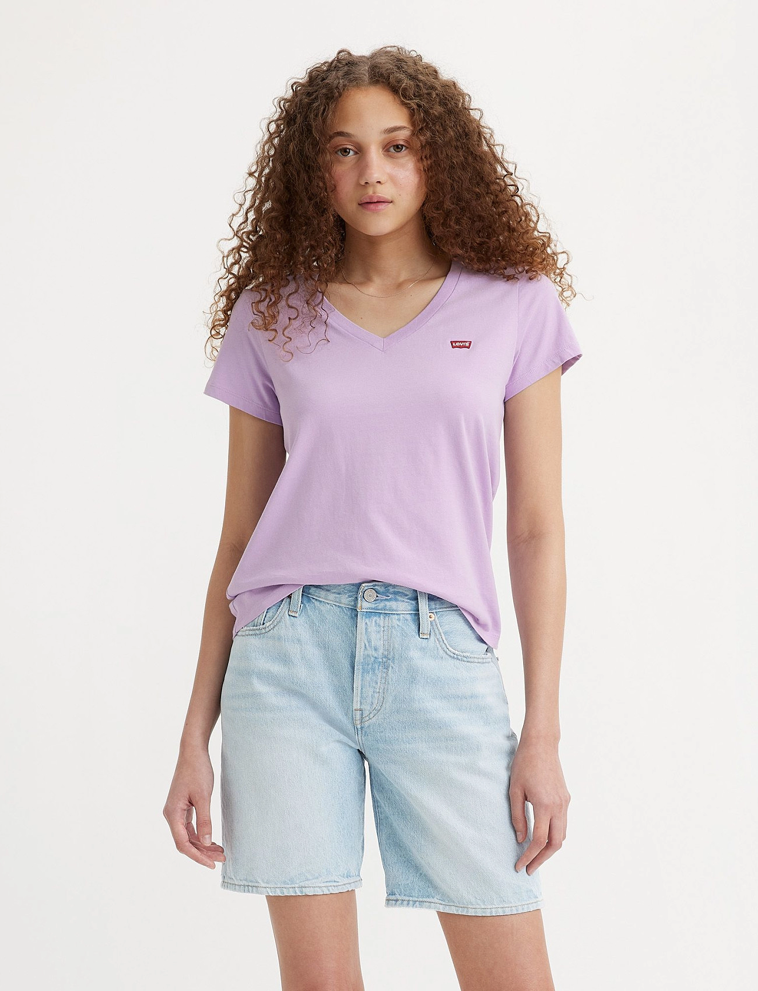 LEVI´S Women - PERFECT VNECK PURPLE ROSE - purples - 3