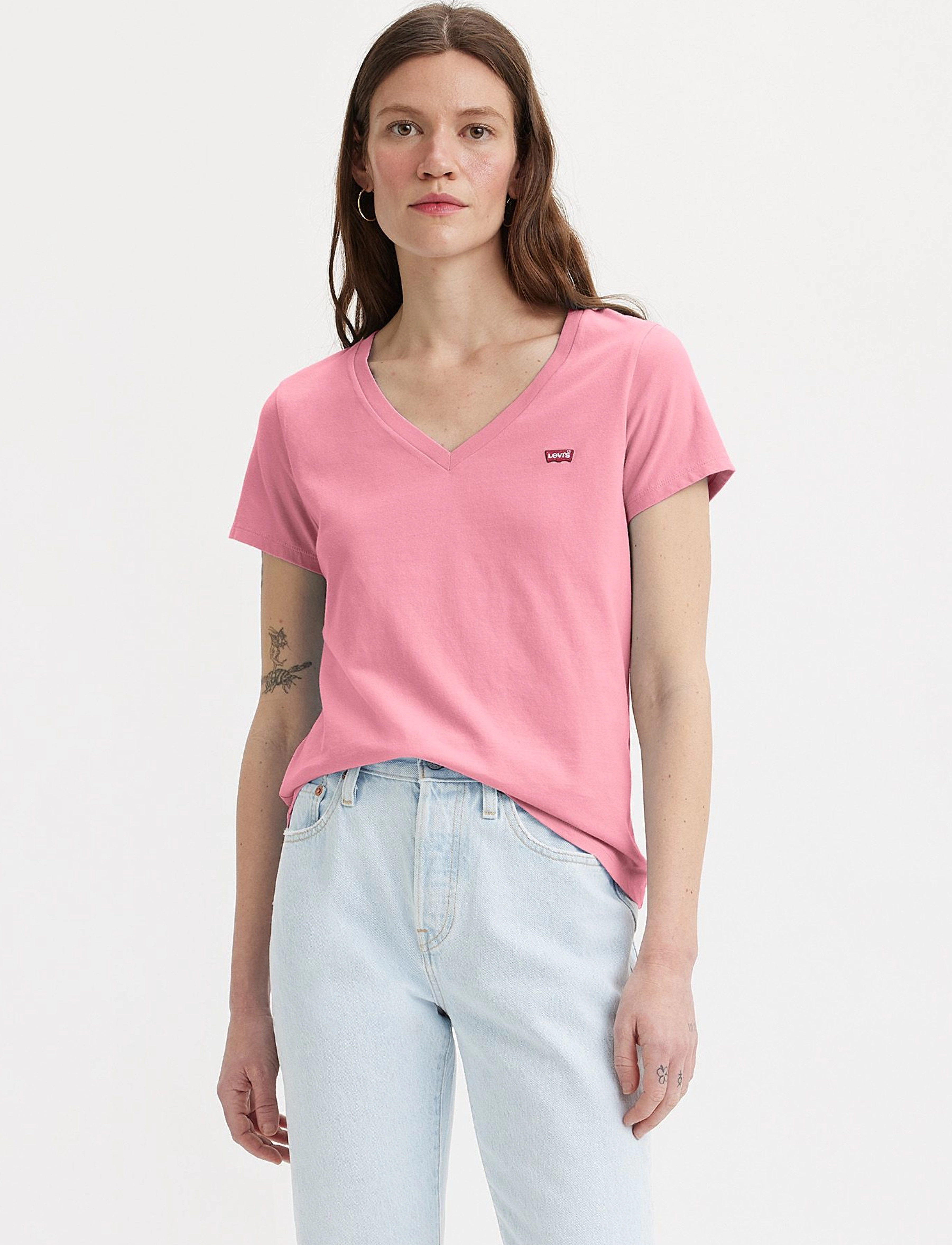 LEVI´S Women - PERFECT VNECK TAMELESS ROSE - reds - 2