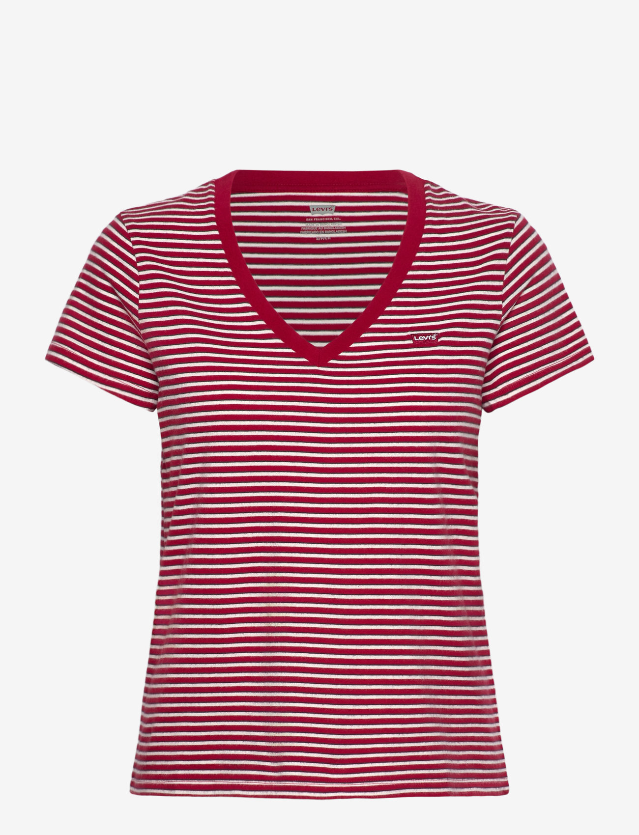 Levi's® - PERFECT VNECK INDIGO STRIPE SC - reds - 1