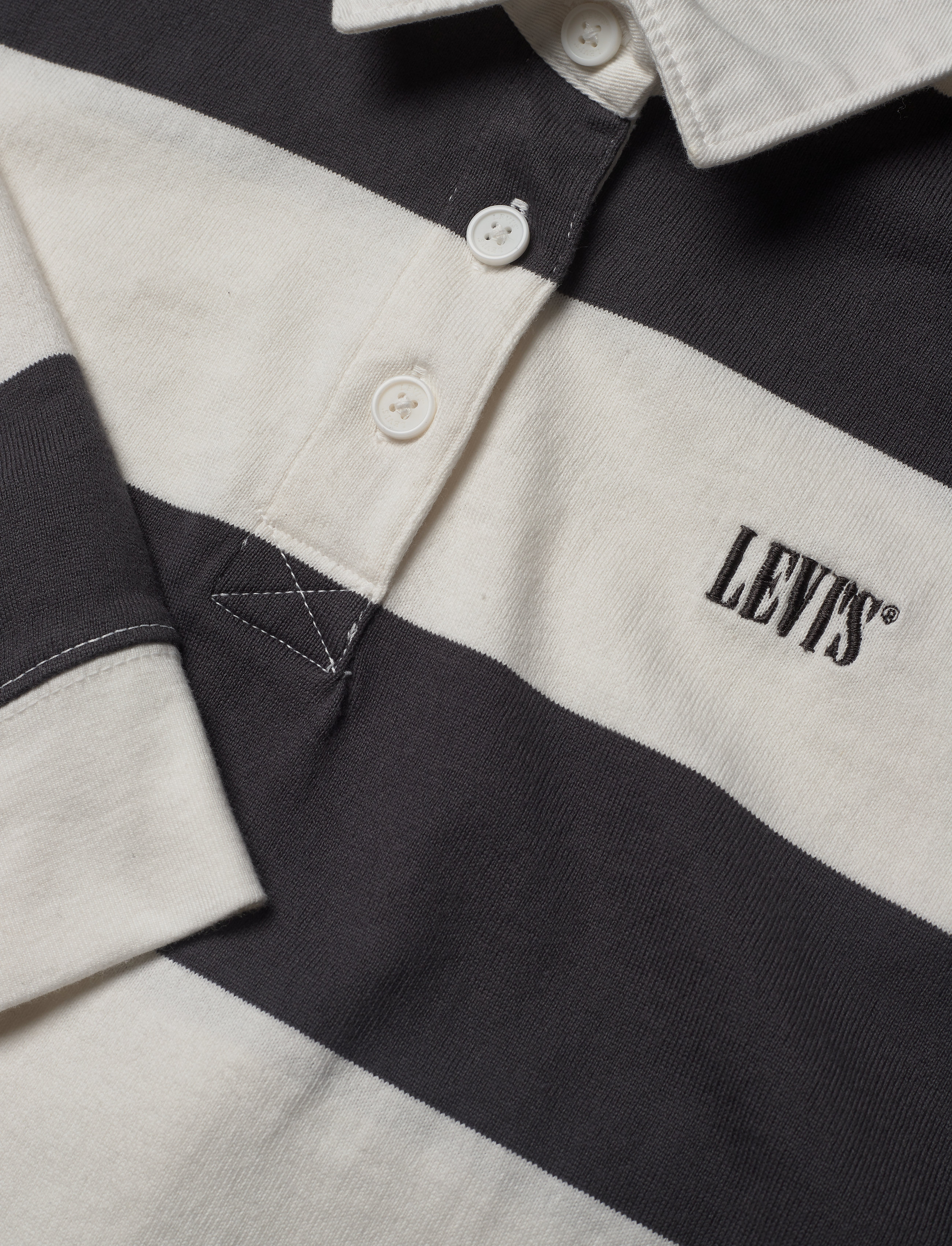 LEVI´S Women - LETTERMAN RUGBY AMY STRIPE FOR - neutrals - 2