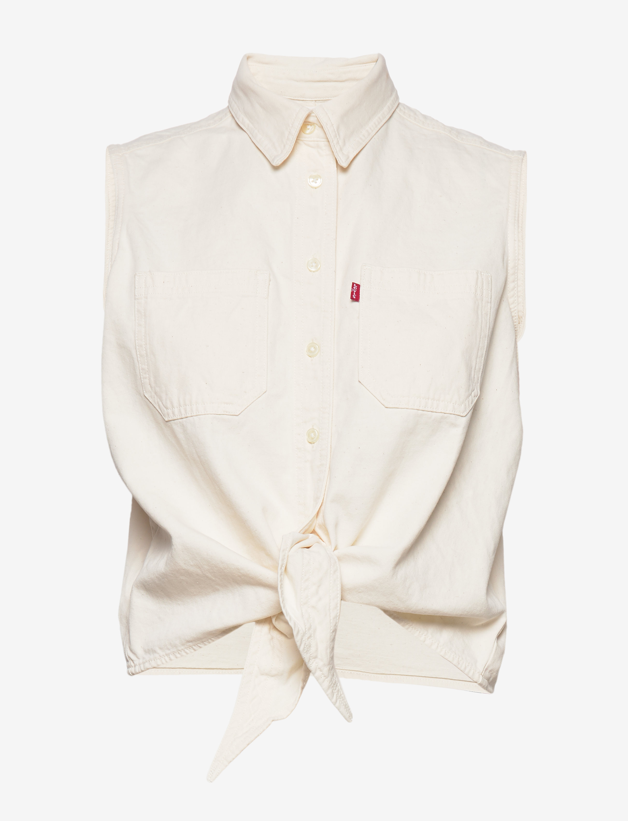 LEVI´S Women - ALINA TIE SHIRT ICY ECRU (1) - neutrals - 0