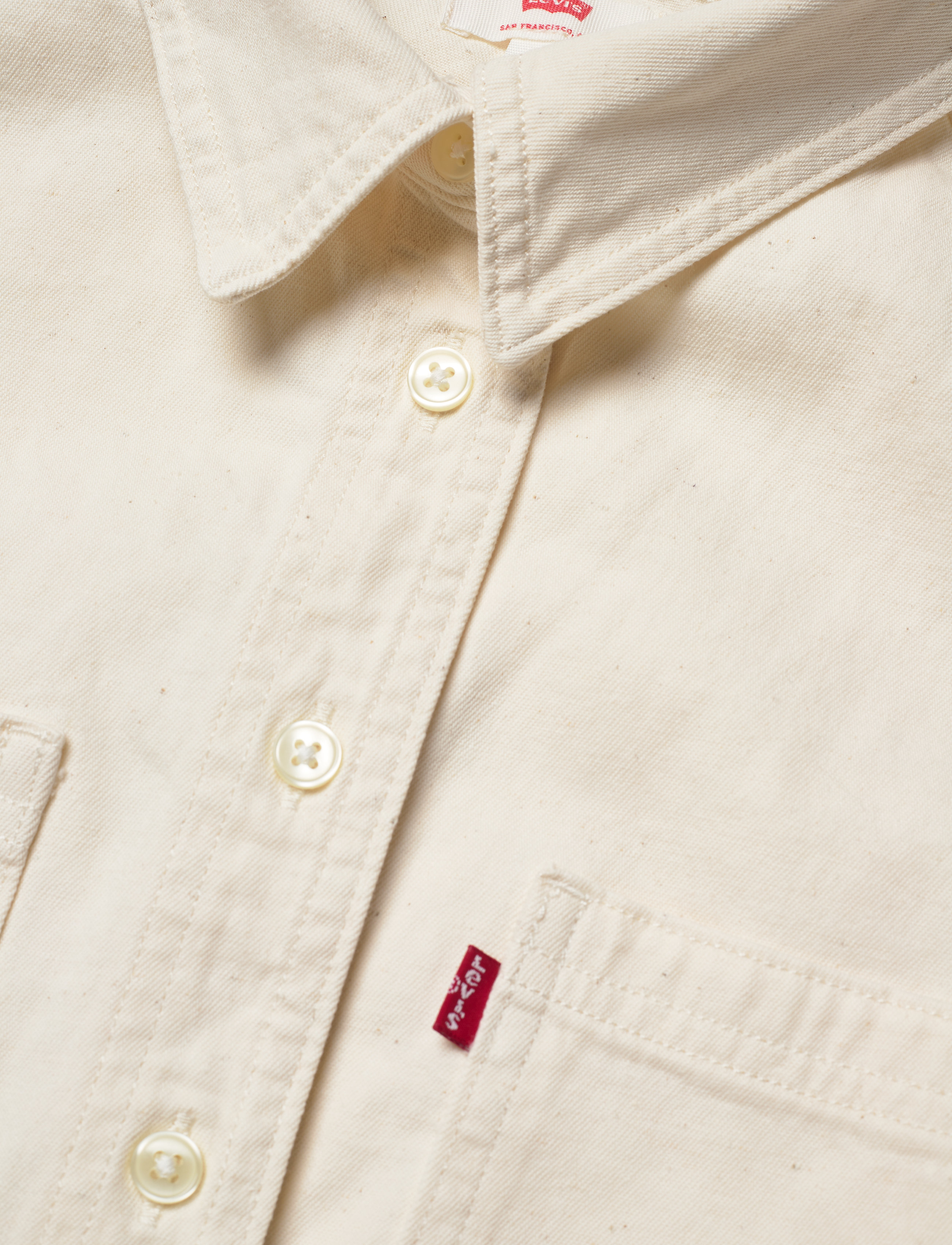 LEVI´S Women - ALINA TIE SHIRT ICY ECRU (1) - neutrals - 2