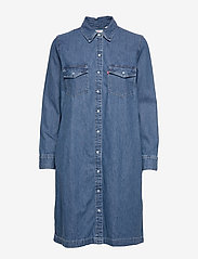LEVI´S Women - SELMA DRESS GOING STEADY (3) - skjortekjoler - med indigo - worn in - 1