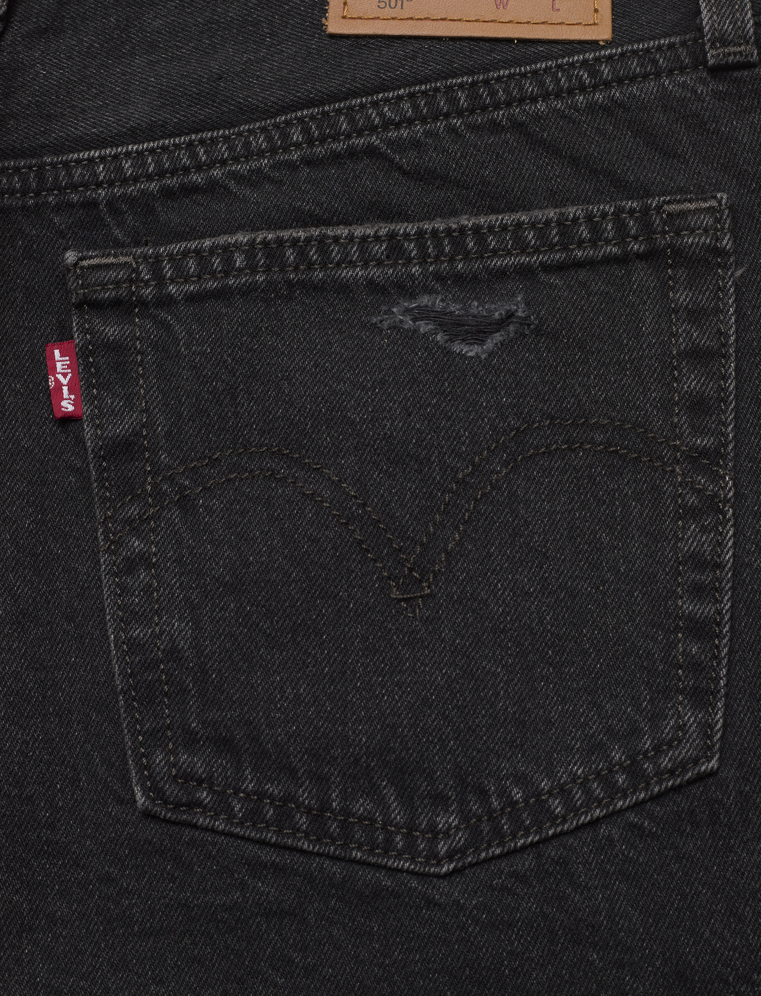 LEVI´S Women - 501 MID THIGH SHORT BEES KNEES - blacks - 4