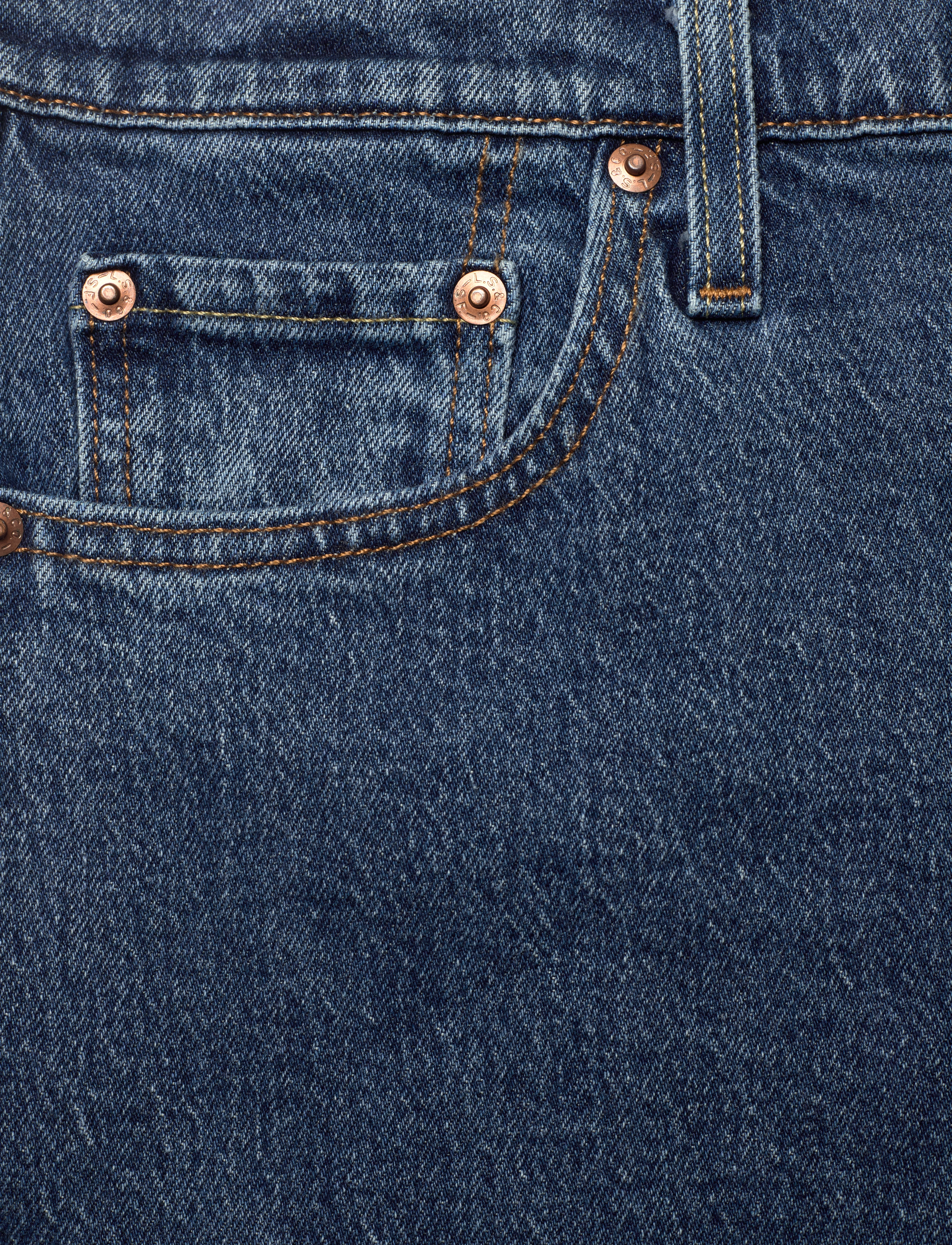 Levi's® - 501 MID THIGH SHORT SALSA CHAR - dark indigo - worn in - 2