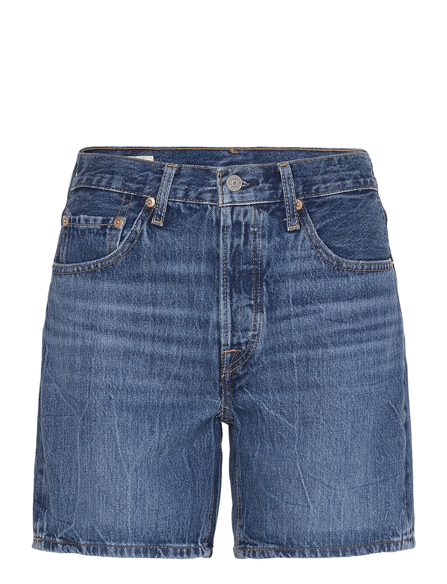 Levi's® - 501 MID THIGH SHORT BLUE BEAUT - lühikesed teksapüksid - med indigo - worn in - 1
