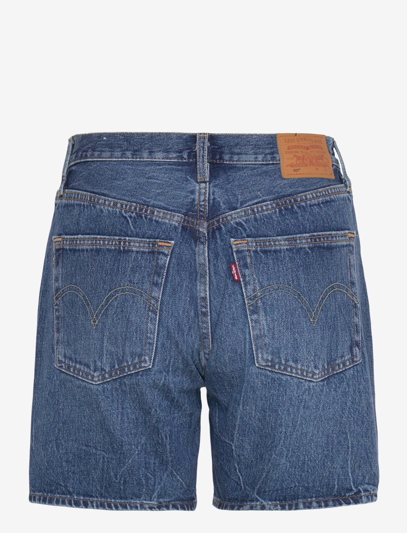 Levi's® - 501 MID THIGH SHORT BLUE BEAUT - jeansshorts - med indigo - worn in - 2