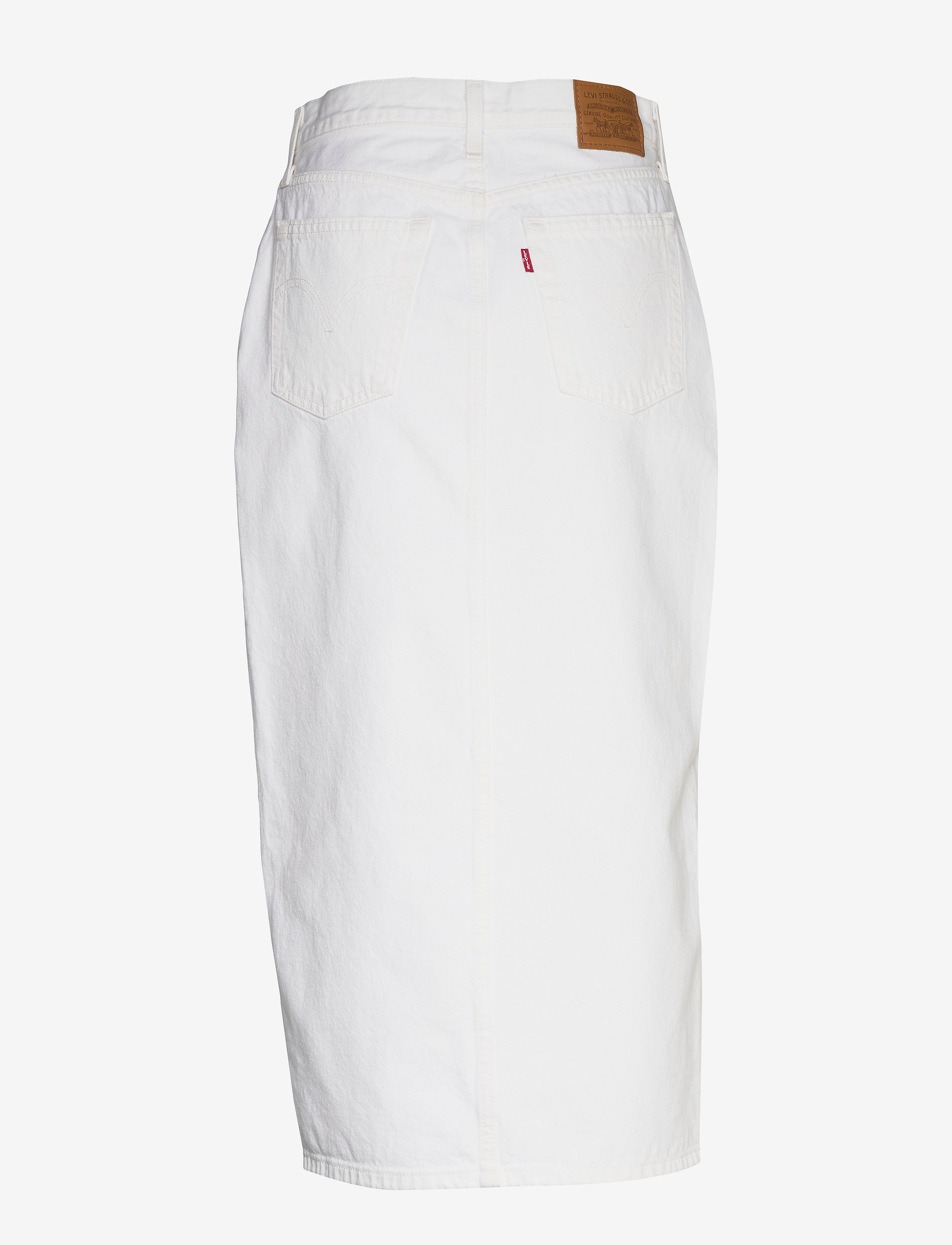 LEVI´S Women - BUTTON FRONT MIDI SKIRT WHITE - neutrals - 1