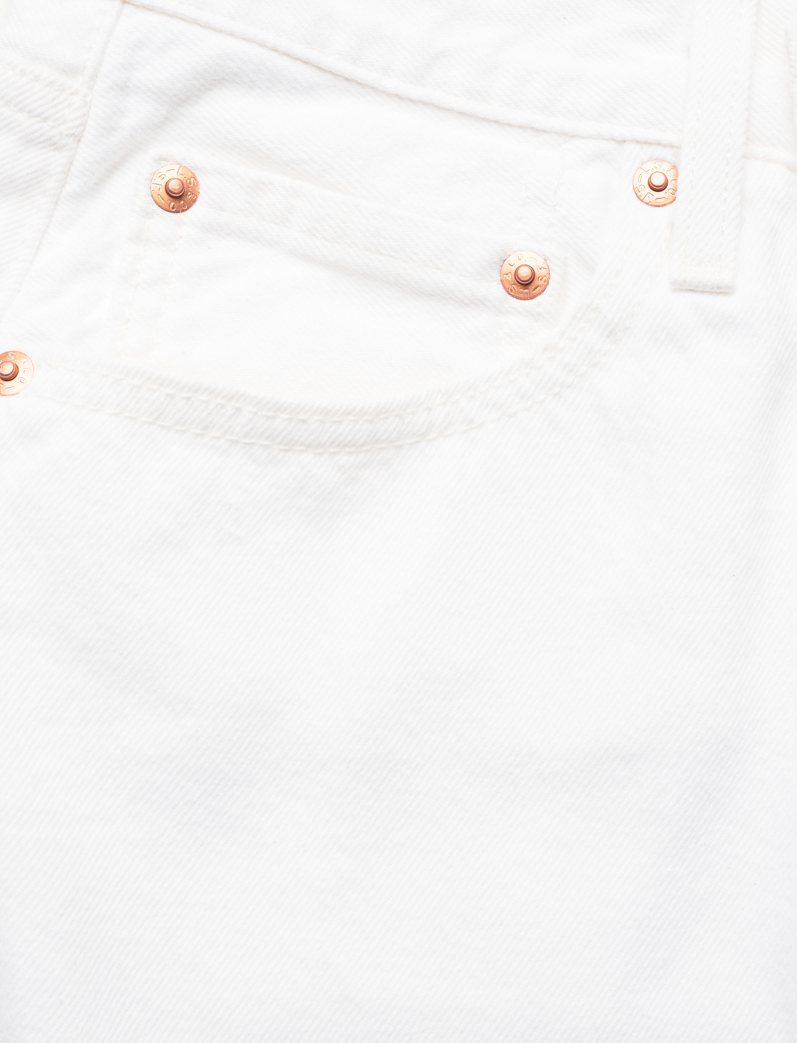 LEVI´S Women - BUTTON FRONT MIDI SKIRT WHITE - neutrals - 3
