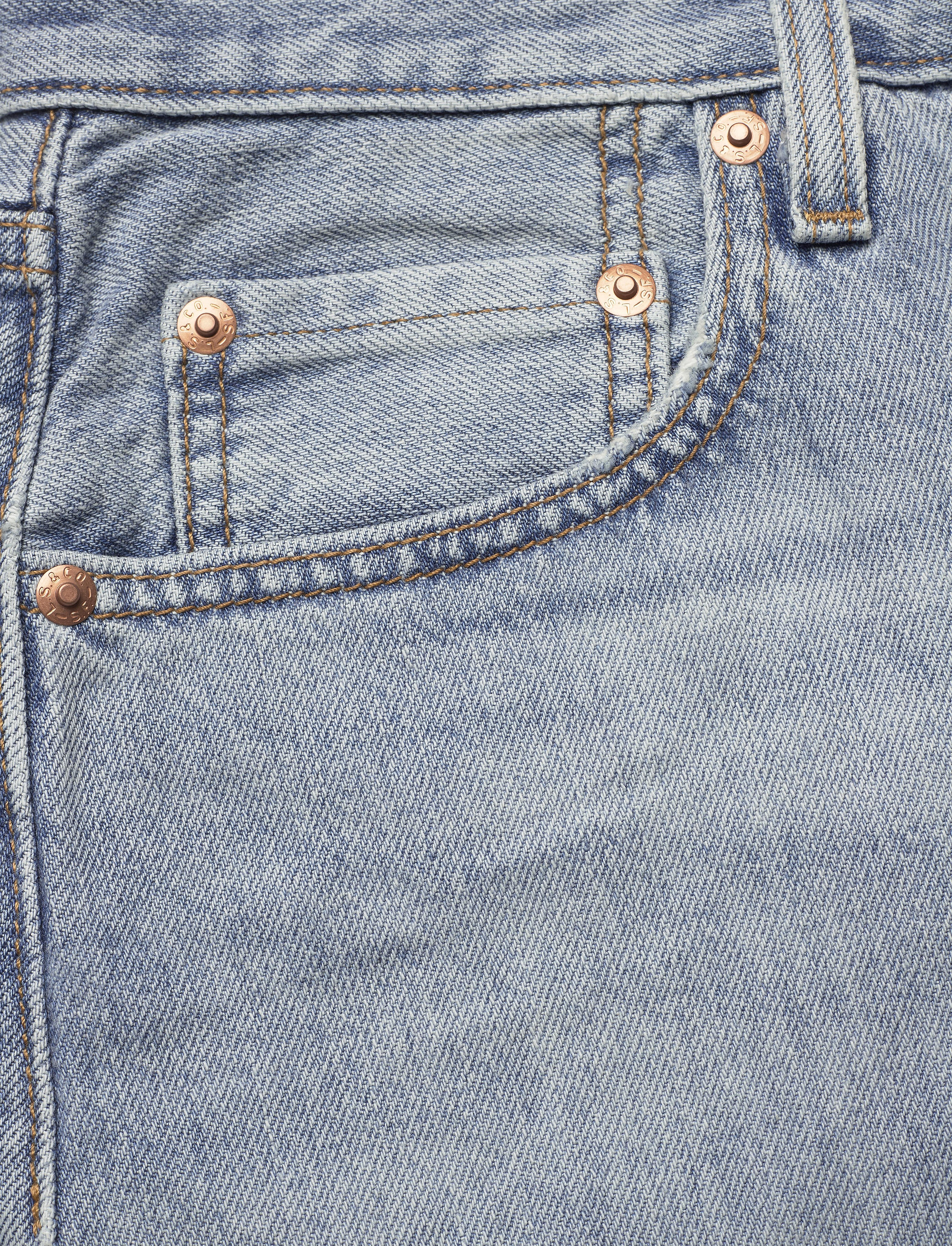 LEVI´S Women - BUTTON FRONT MIDI SKIRT BLUE C - med indigo - worn in - 2
