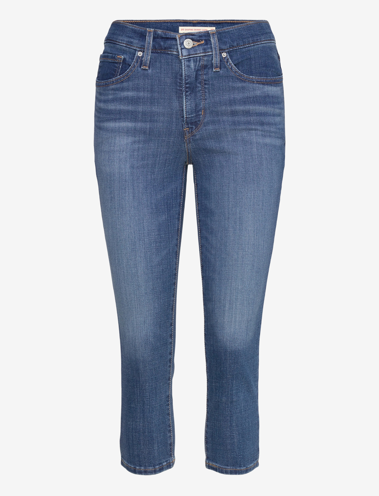 Levi's® - 311 SHAPING SKN CAPRI 22 LAPIS - capri byxor - med indigo - worn in - 0