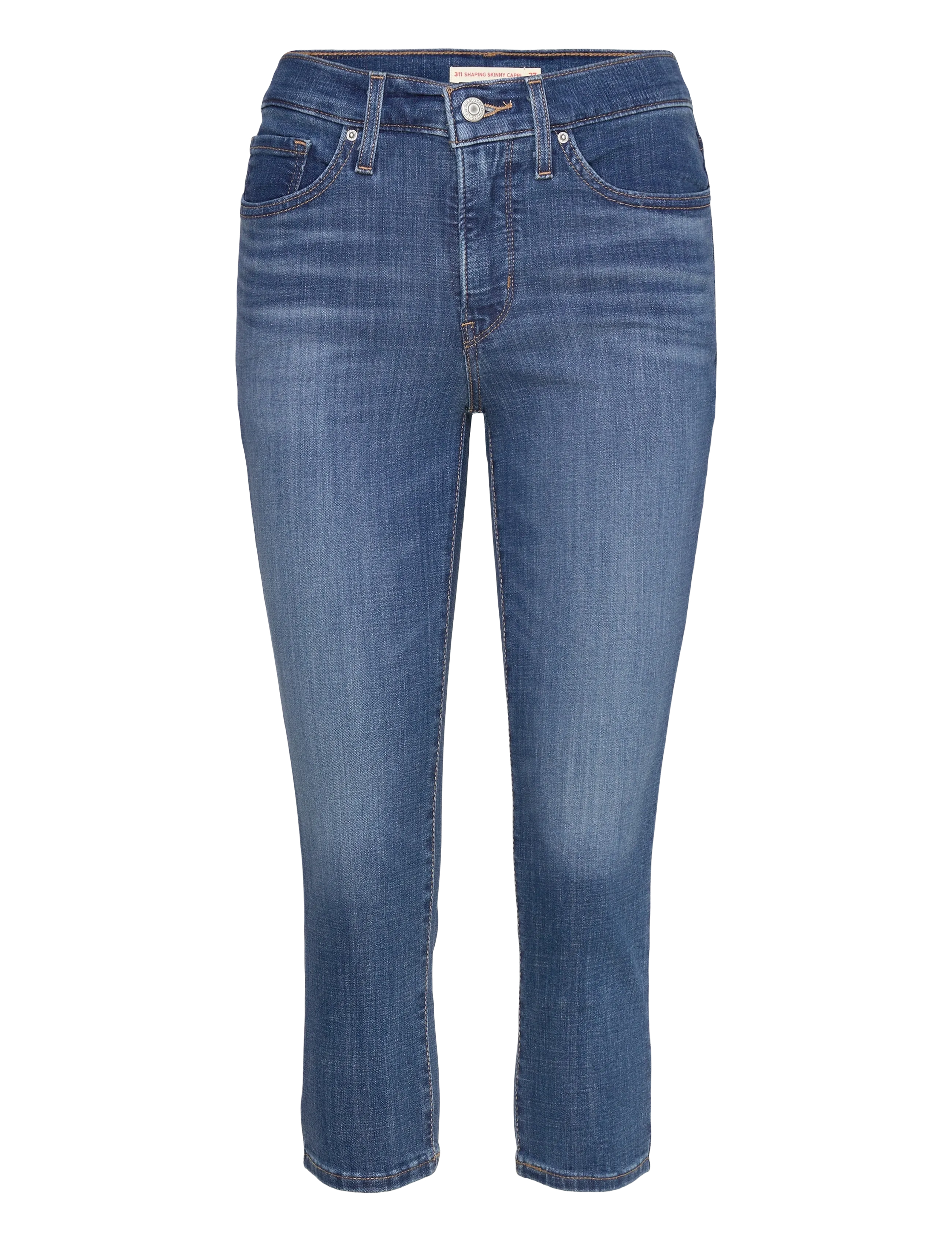 Levi's® 311 SHAPING SKN CAPRI 22 LAPIS - Uus - MED INDIGO - WORN IN / blue