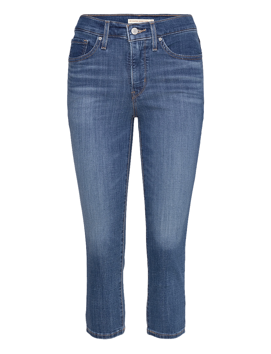 Levi's® - 311 SHAPING SKN CAPRI 22 LAPIS - caprit - med indigo - worn in - 1