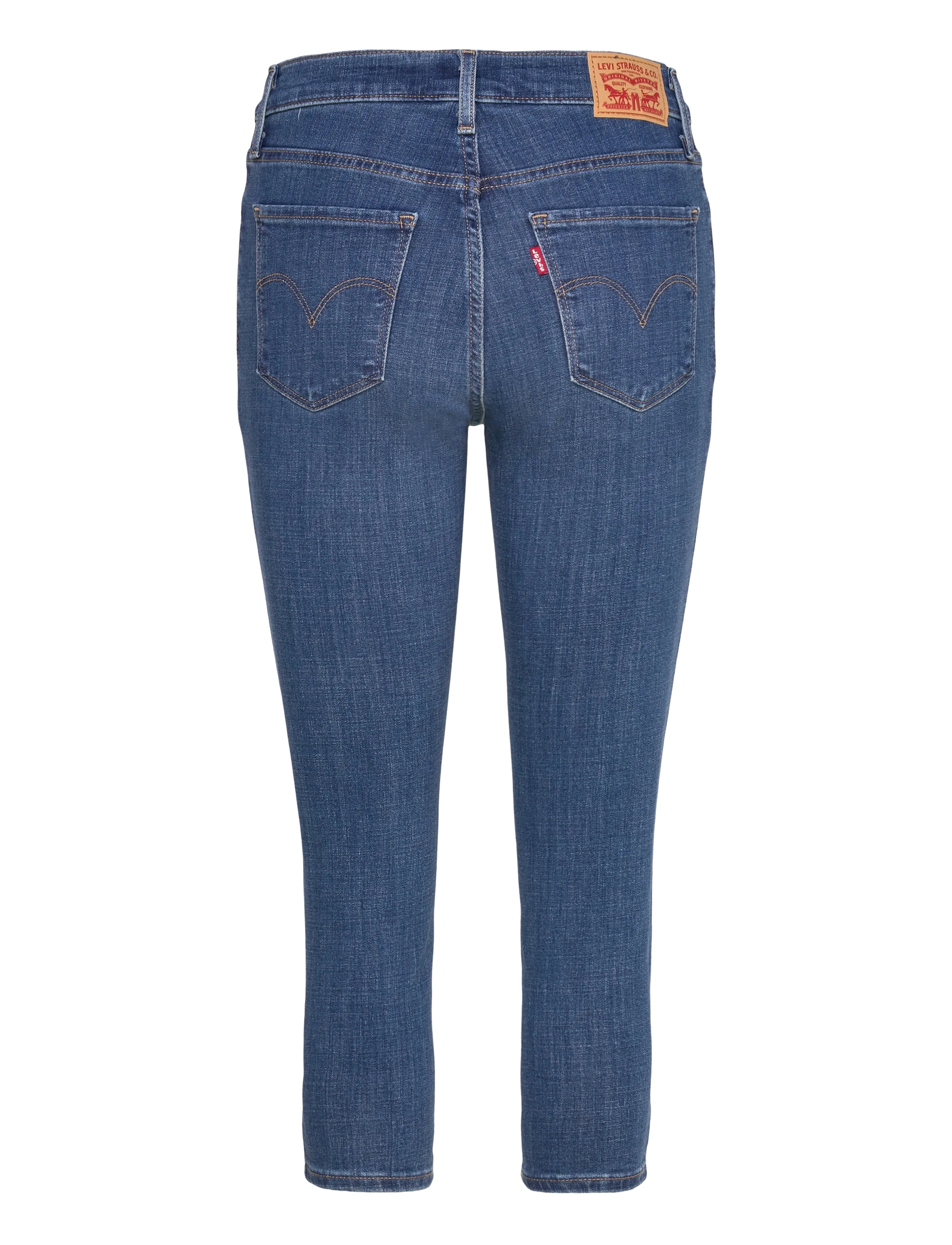 Levi's® - 311 SHAPING SKN CAPRI 22 LAPIS - capri pants - med indigo - worn in - 2