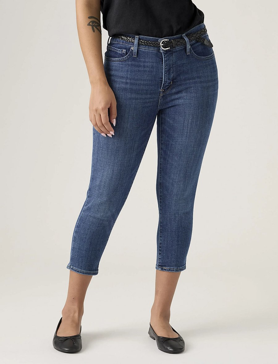 Levi's® - 311 SHAPING SKN CAPRI 22 LAPIS - caprit - med indigo - worn in - 5