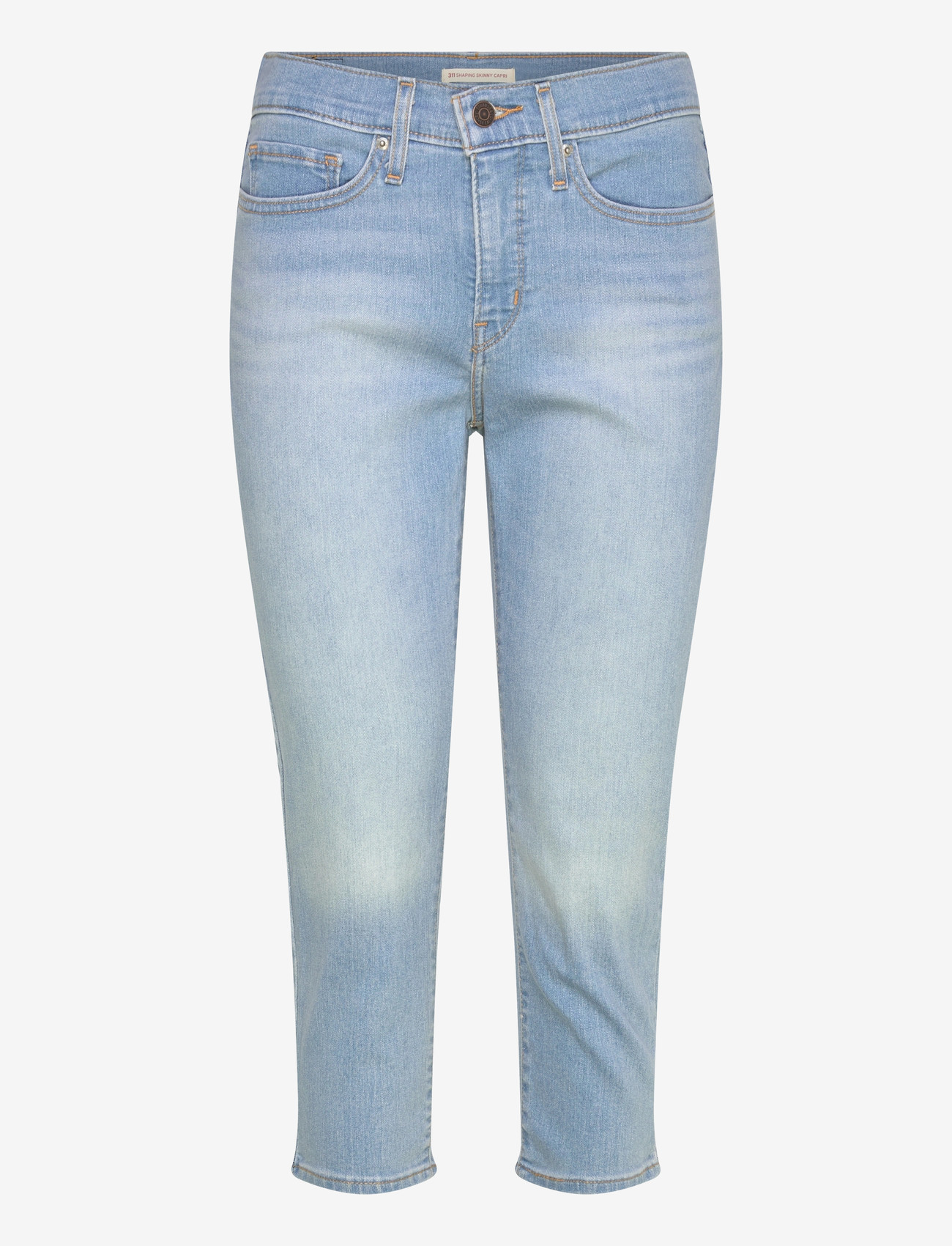 Levi's® - 311 SHAPING SKN CAPRI 22 UP AN - caprihose - light indigo - worn in - 1