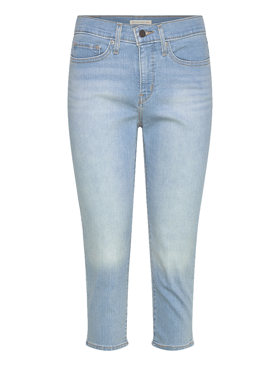 Levi's® - 311 SHAPING SKN CAPRI 22 UP AN - capri-püksid - light indigo - worn in - 1