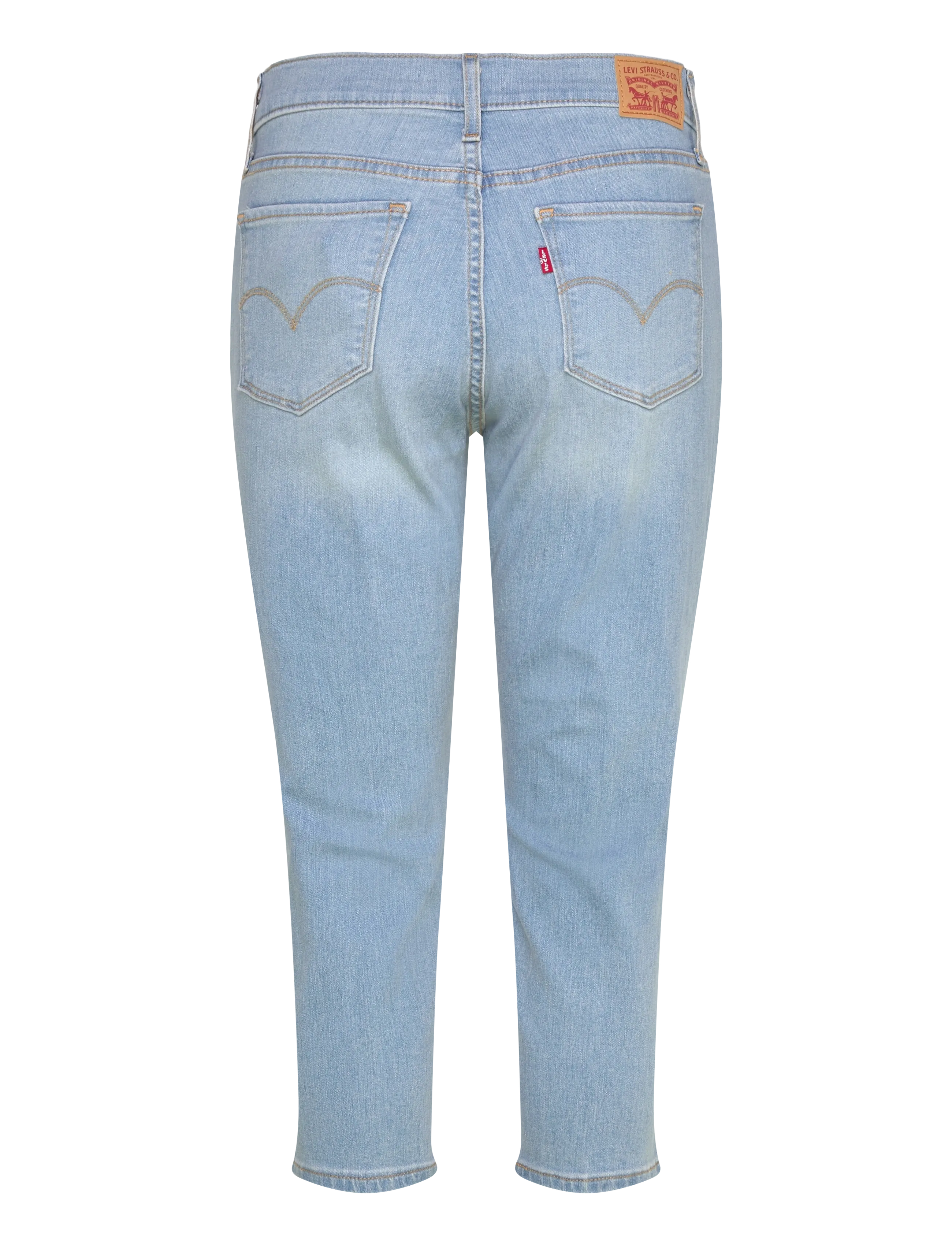 Levi's® - 311 SHAPING SKN CAPRI 22 UP AN - light indigo - worn in - 2