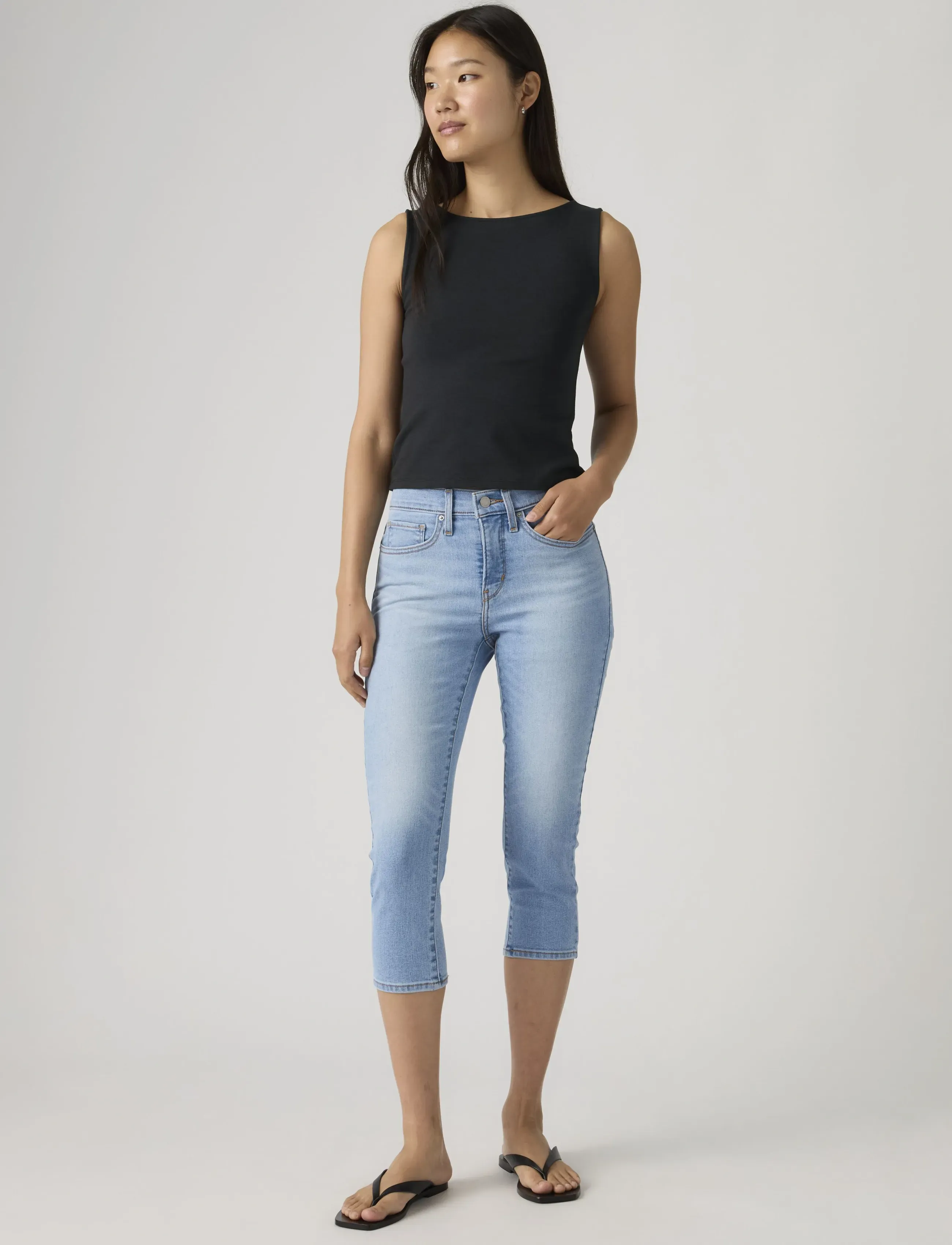 LEVIS ® 311 Shaping Skn Capri 22 Up An jeans dam – bild 5