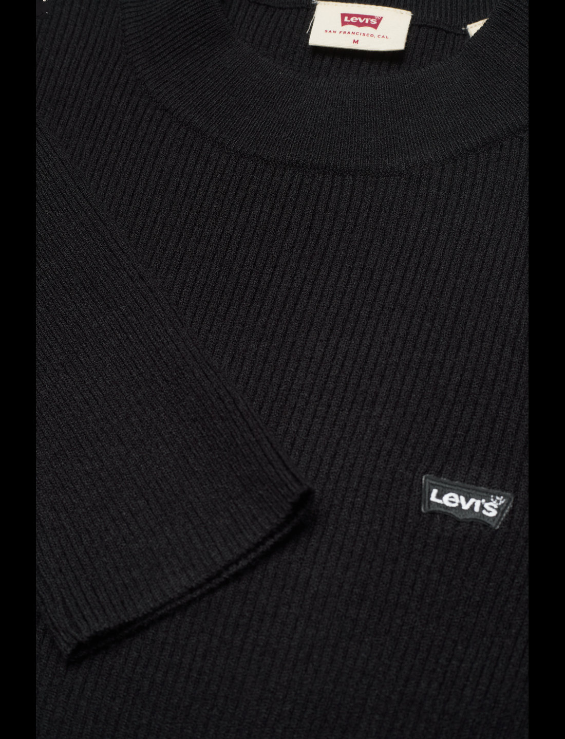 LEVI S Women Crew Rib Sweater Caviar Jumpers Boozt