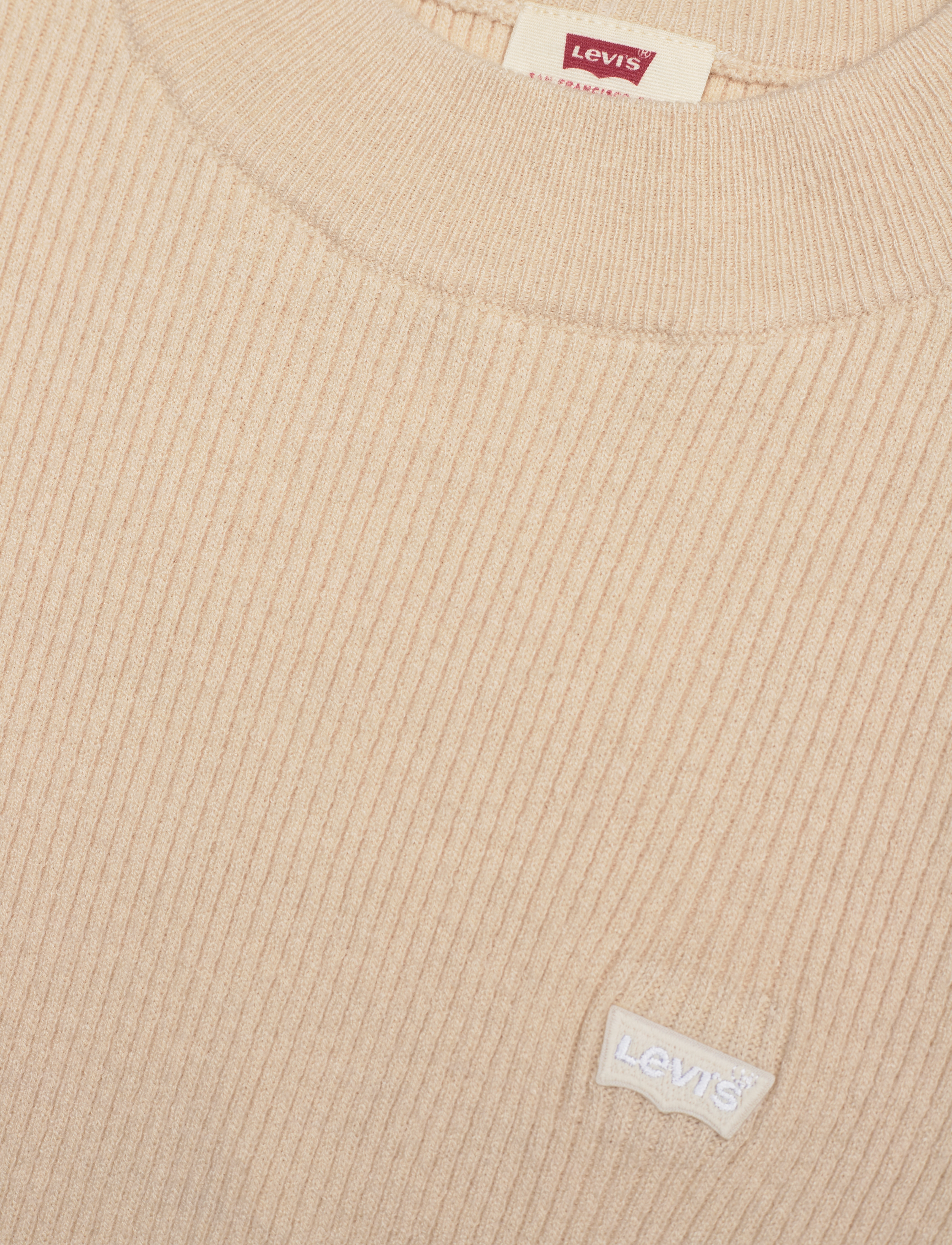 Levi's® - CREW RIB SWEATER PEARLED IVORY - neutrals - 2
