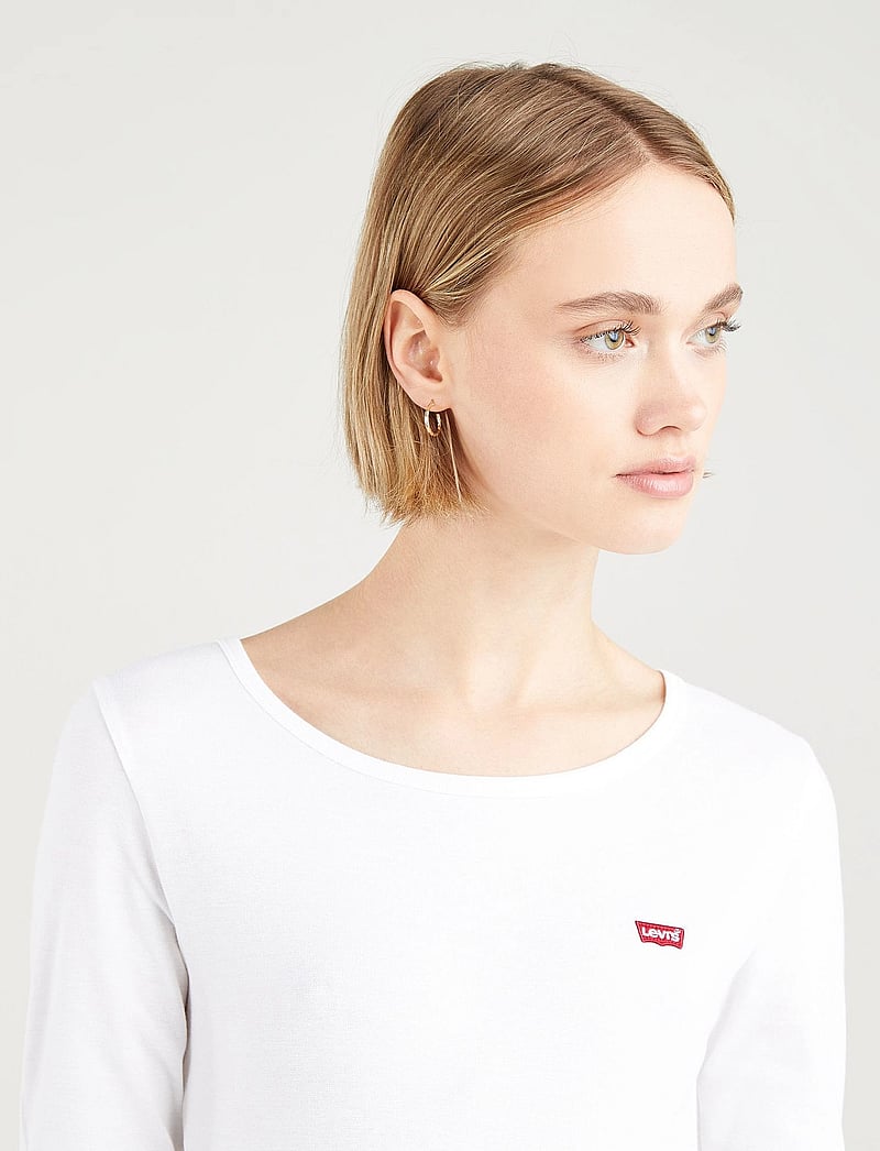 Levi's® - LS 2 PACK TEE A0787 LS 2 PACK - pikkade varrukatega alussärgid - neutrals - 4