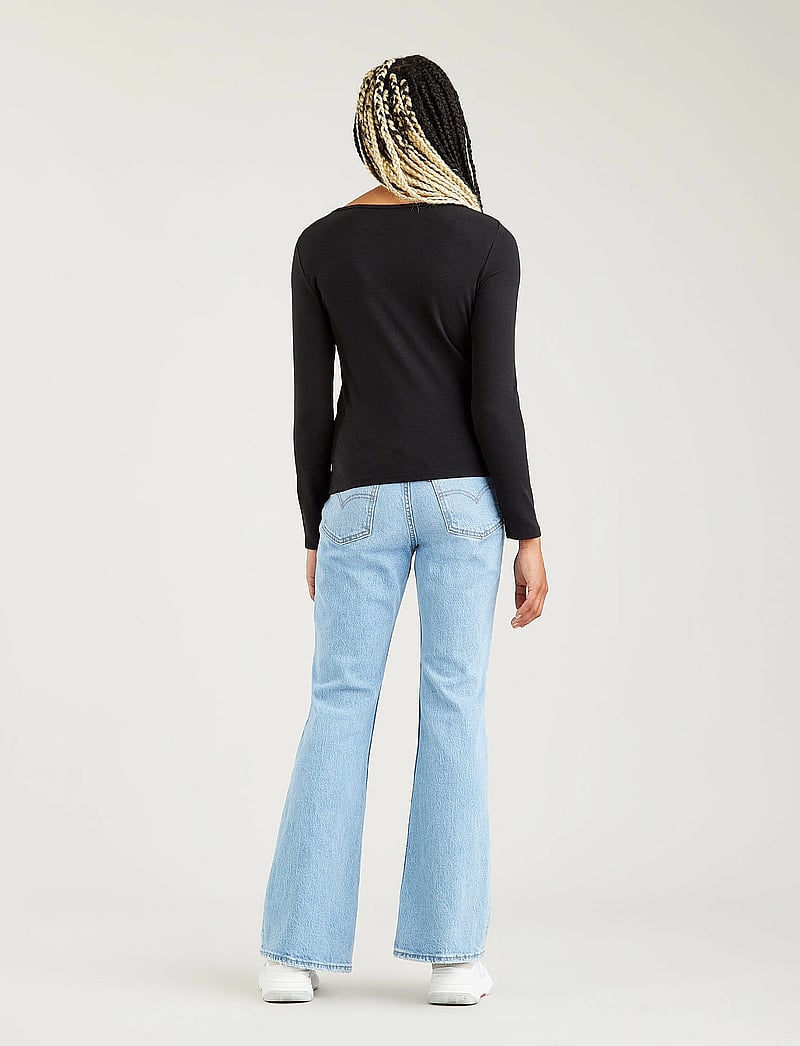 Levi's® - LS 2 PACK TEE A0787 LS TWO PAC - langermede topper - blacks - 2