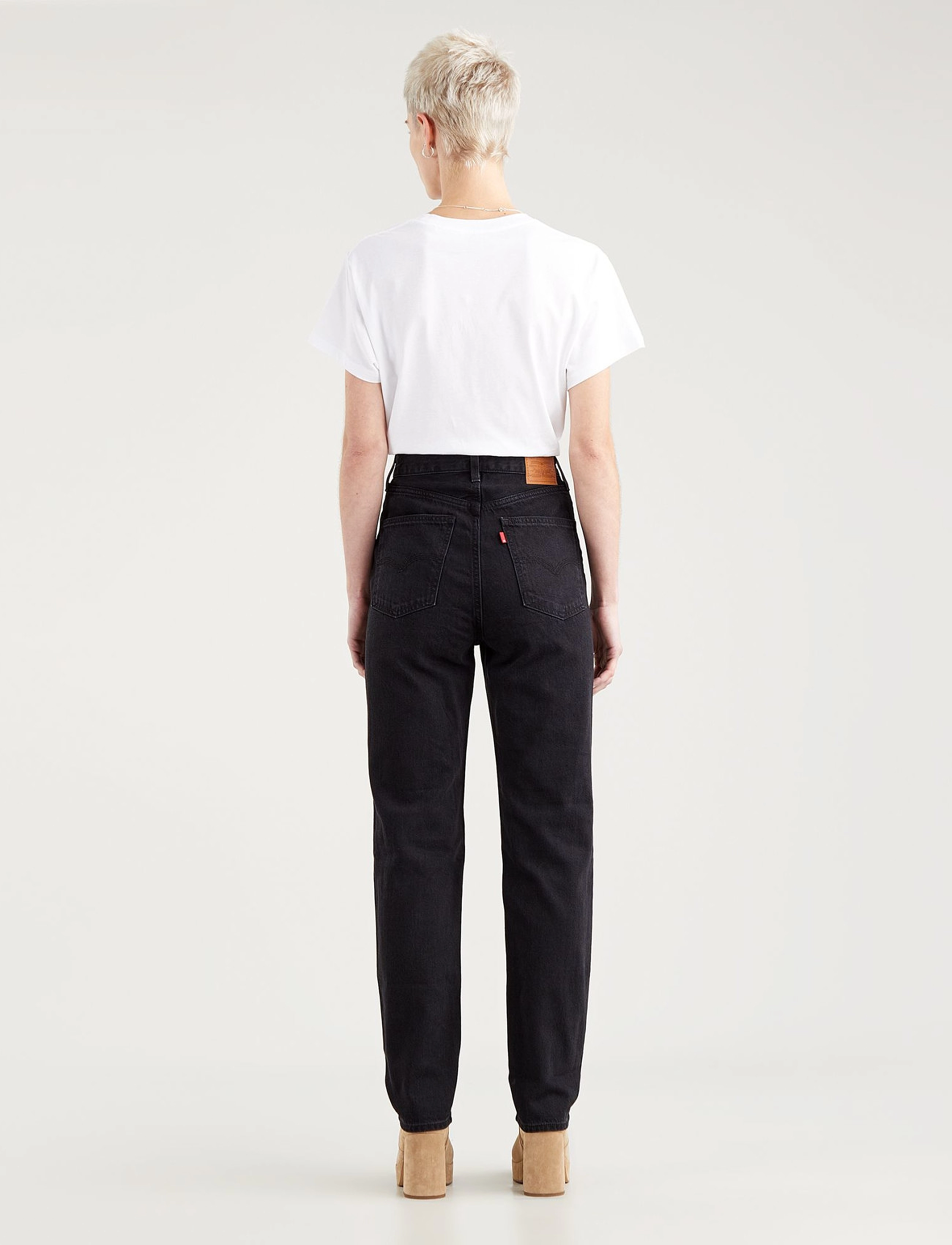 Levi's® - 70S HIGH SLIM STRAIGHT TRAINWR - blacks - 4