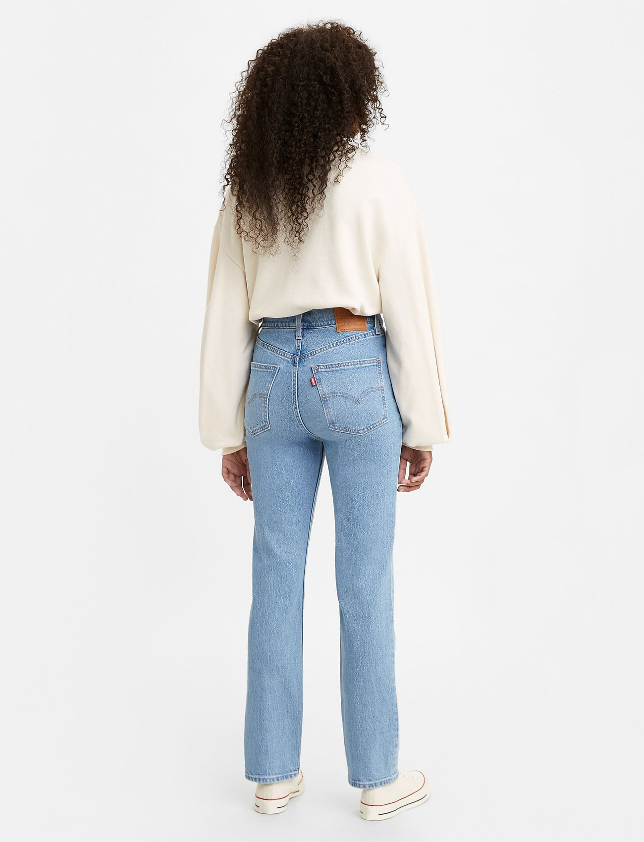 Levi's® - 70S HIGH SLIM STRAIGHT MARIN P - light indigo - worn in - 3