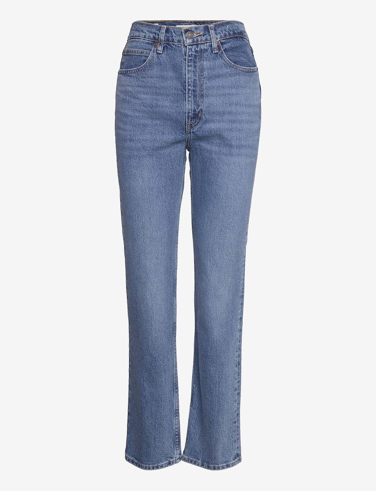 LEVI´S Women - 70S HIGH SLIM STRAIGHT SONOMA - straight jeans - med indigo - worn in - 0
