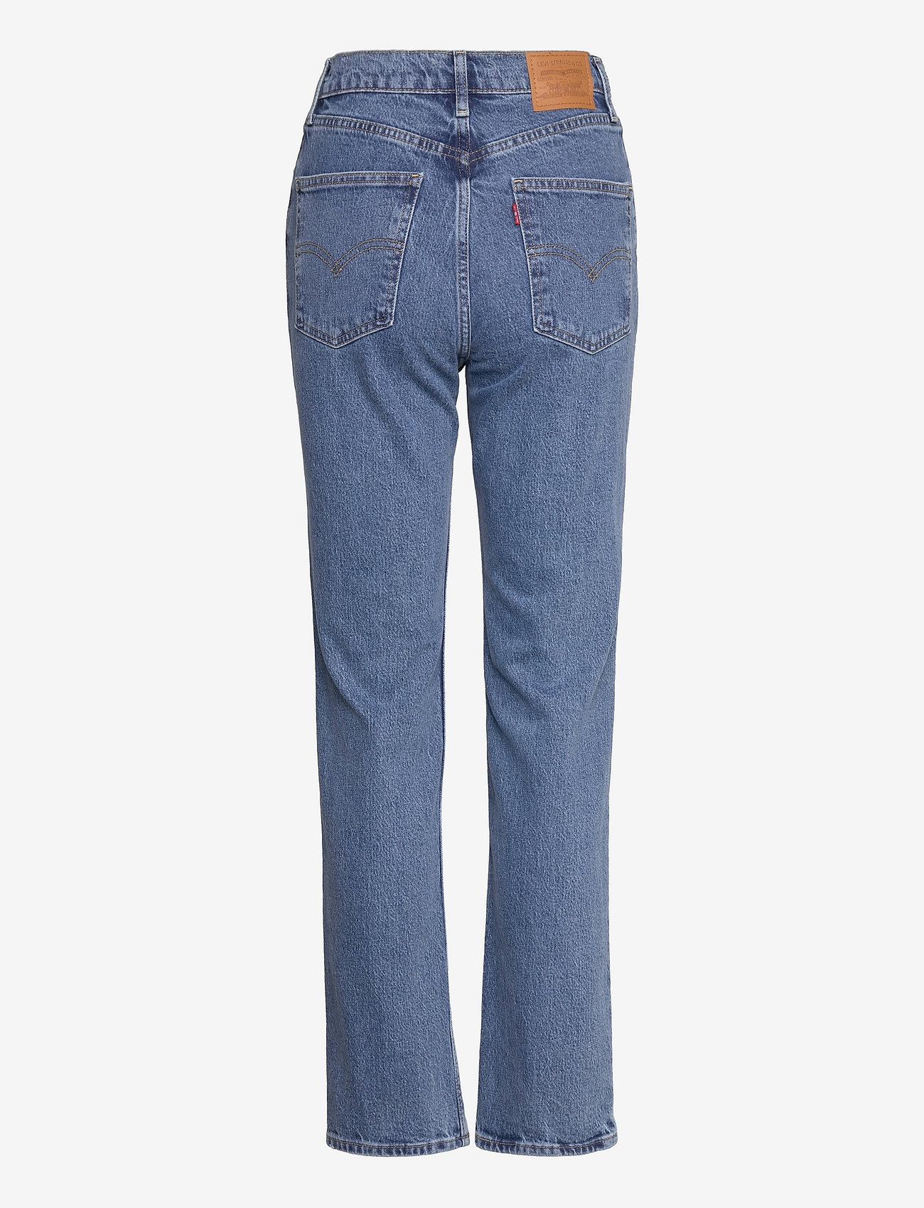 LEVI´S Women - 70S HIGH SLIM STRAIGHT SONOMA - straight jeans - med indigo - worn in - 1