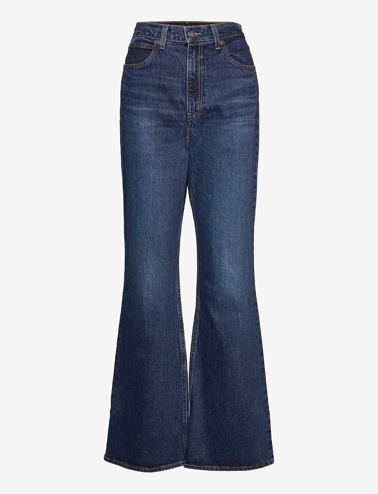 LEVI´S Women - 70S HIGH FLARE SONOMA TRAIN - flared jeans - med indigo - worn in - 0