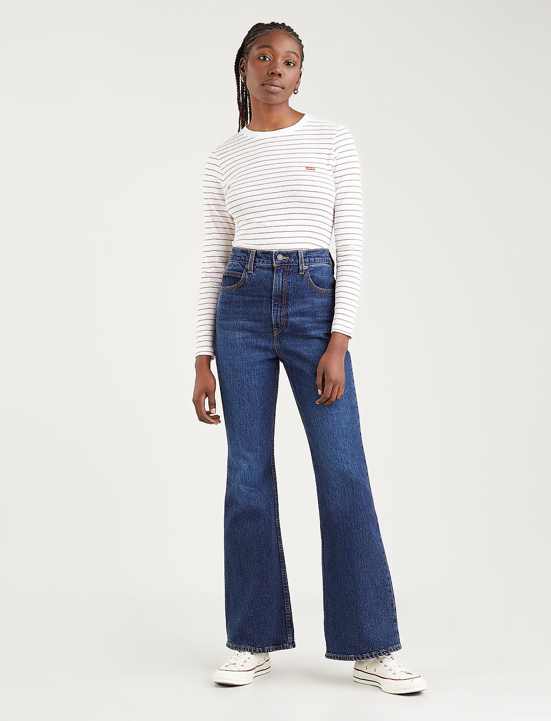 Women's levi's flare jeans online