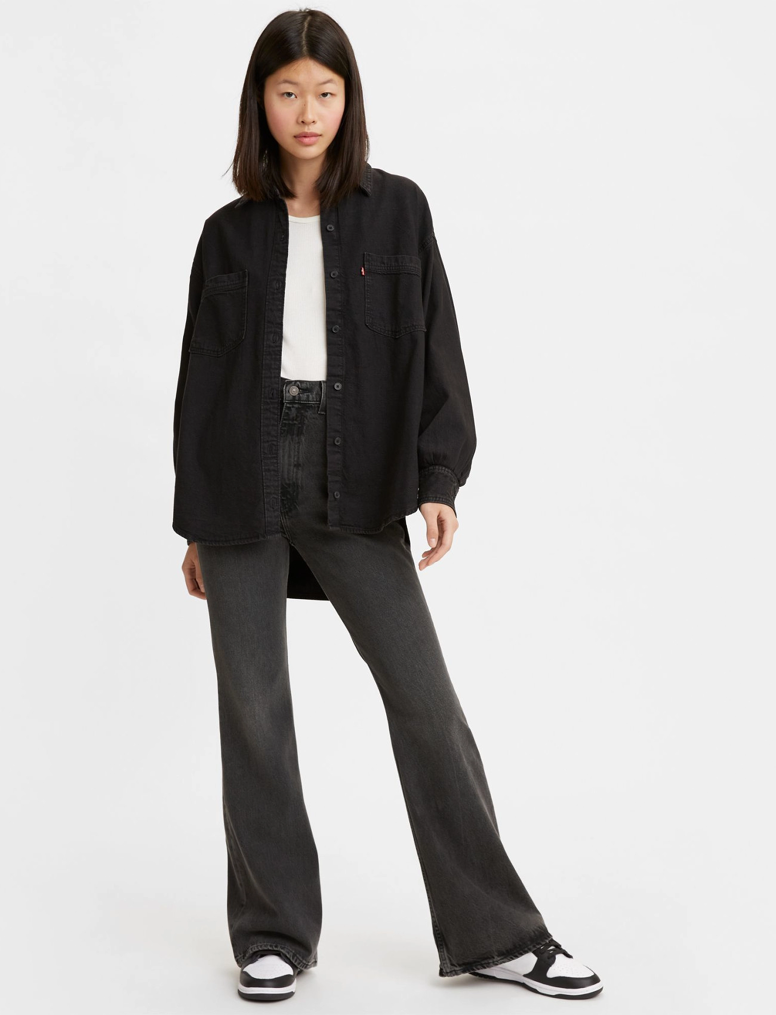 Levi's® - 70S HIGH FLARE SUCH A DOOZIE - greys - 2