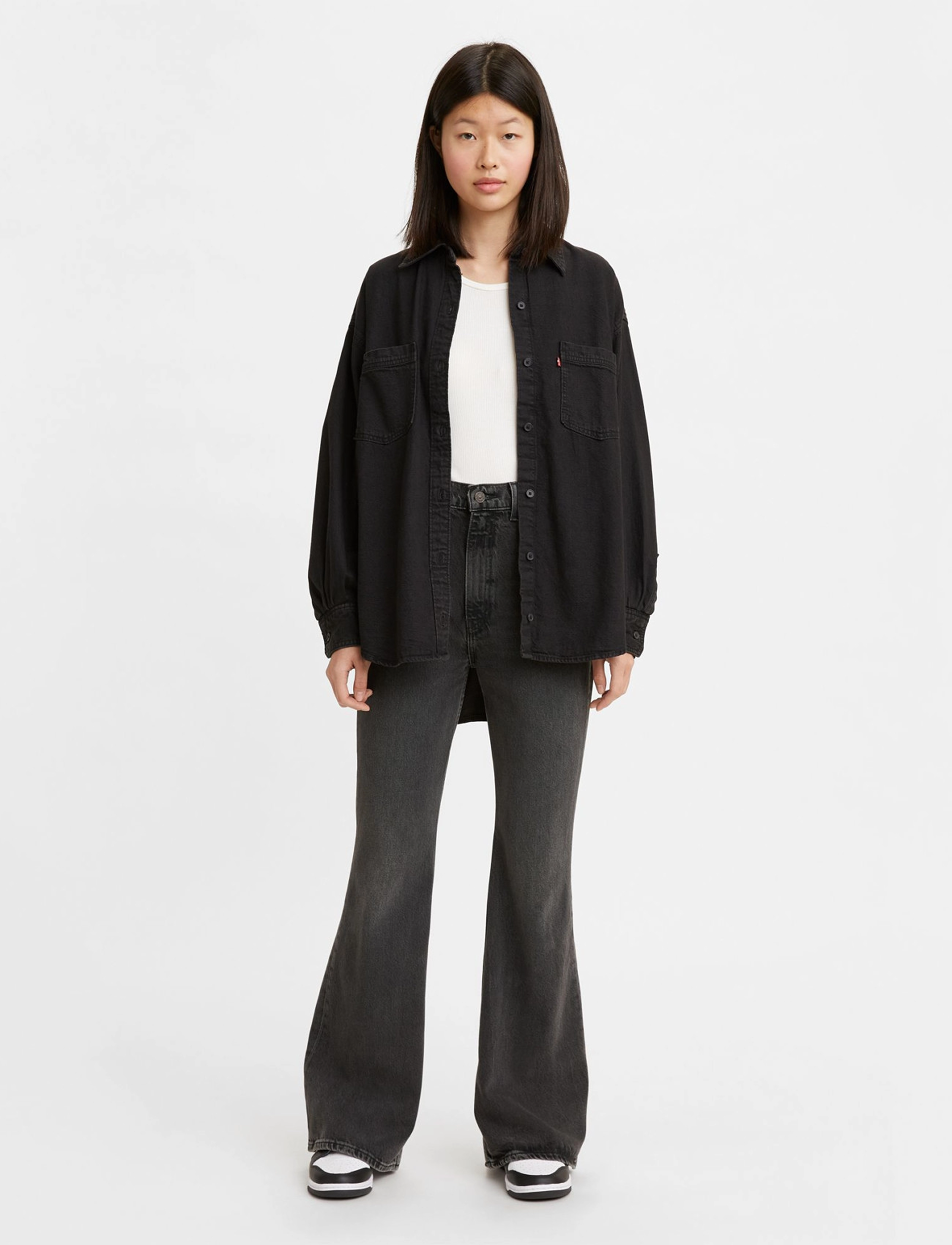 Levi's® - 70S HIGH FLARE SUCH A DOOZIE - greys - 3