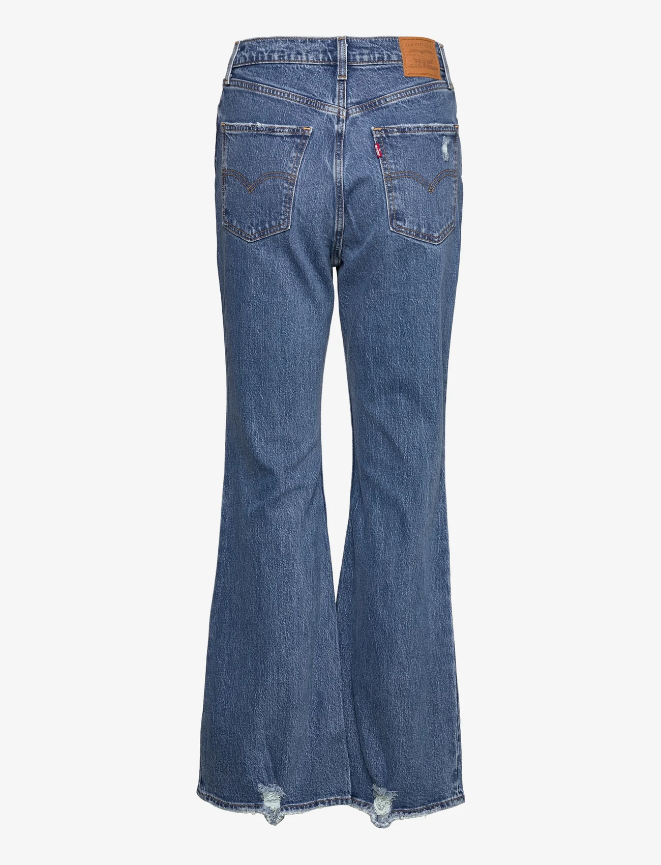 LEVI´S Women - 70S HIGH FLARE SONOMA STEP - utsvängda jeans - dark indigo - worn in - 1