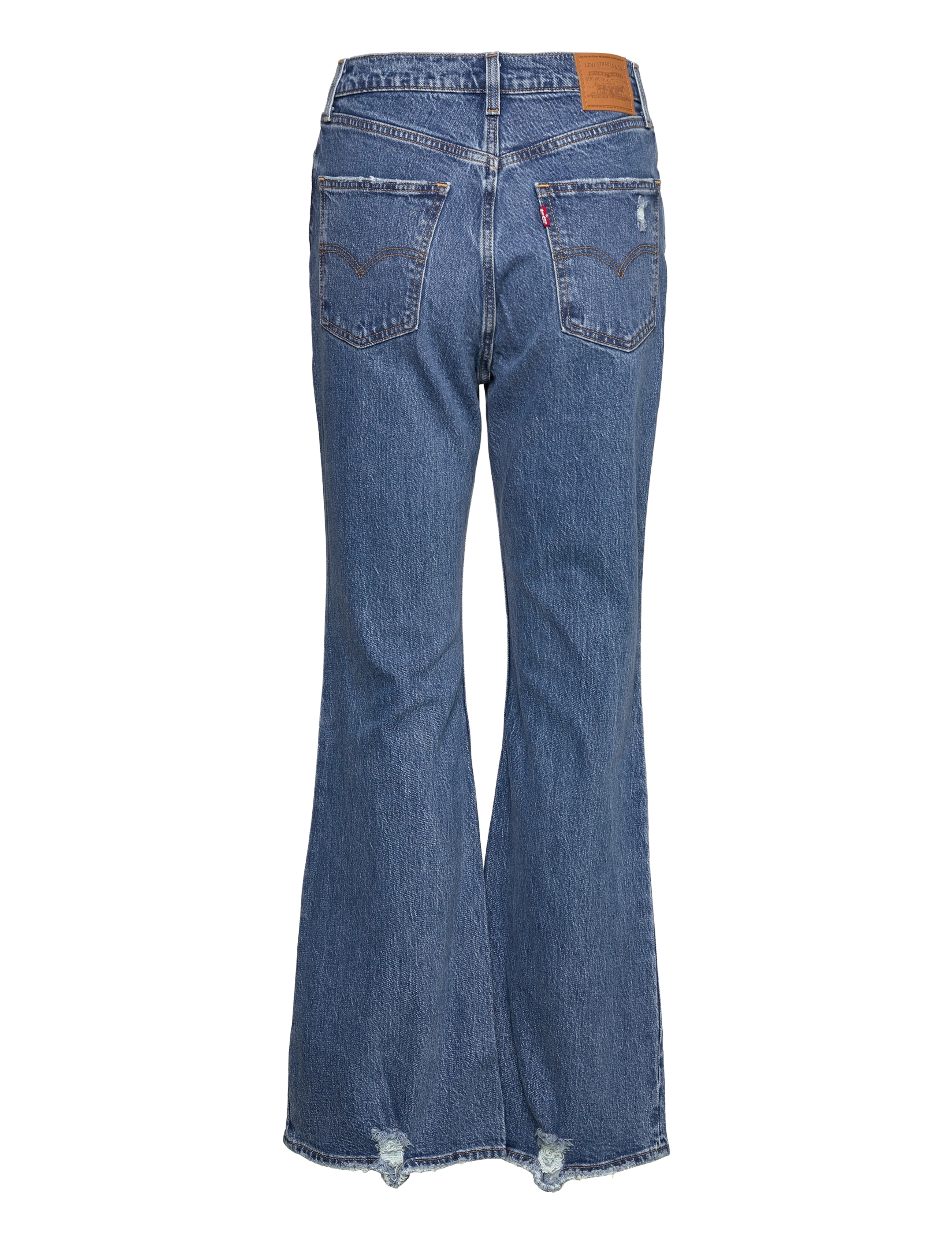 LEVI´S Women - 70S HIGH FLARE SONOMA STEP - dark indigo - worn in - 1