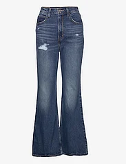 LEVI´S Women - 70S HIGH FLARE TAKE IT OUT - alt eriti laia säärega teksad - dark indigo - worn in - 0