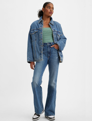 LEVI´S Women - 70S HIGH FLARE TAKE IT OUT - alt eriti laia säärega teksad - dark indigo - worn in - 2