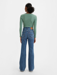 LEVI´S Women - 70S HIGH FLARE TAKE IT OUT - alt eriti laia säärega teksad - dark indigo - worn in - 3