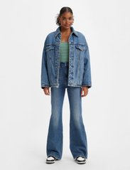 LEVI´S Women - 70S HIGH FLARE TAKE IT OUT - utsvängda jeans - dark indigo - worn in - 4