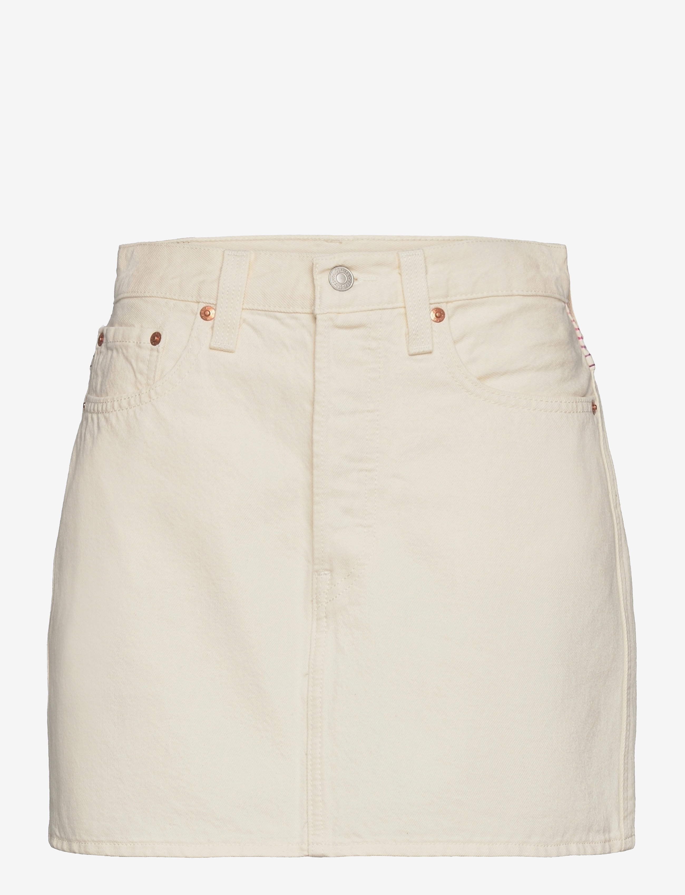 Levi's® RIBCAGE RAINBOW SKIRT CHASING - Levi's® - NEUTRALS / cream