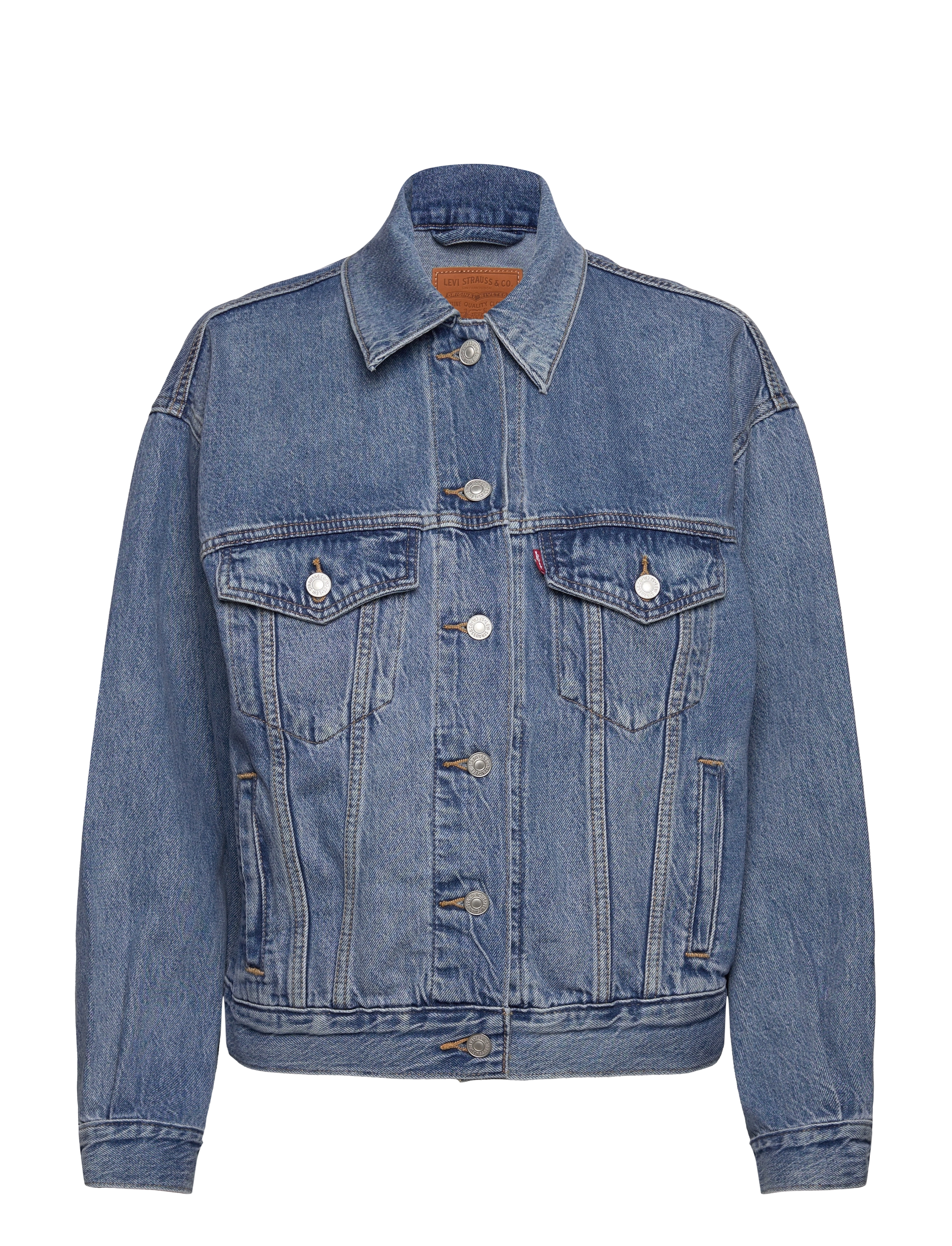 LEVI'S 90S Trucker Soft As Butter Mid Blau - XS - Damen