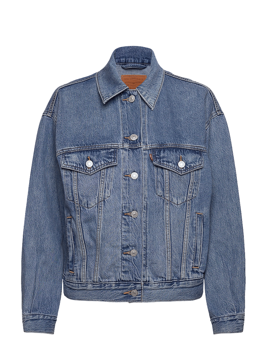Levi's® - 90S TRUCKER SOFT AS BUTTER MID - kurtki dżinsowe - med indigo - worn in - 1