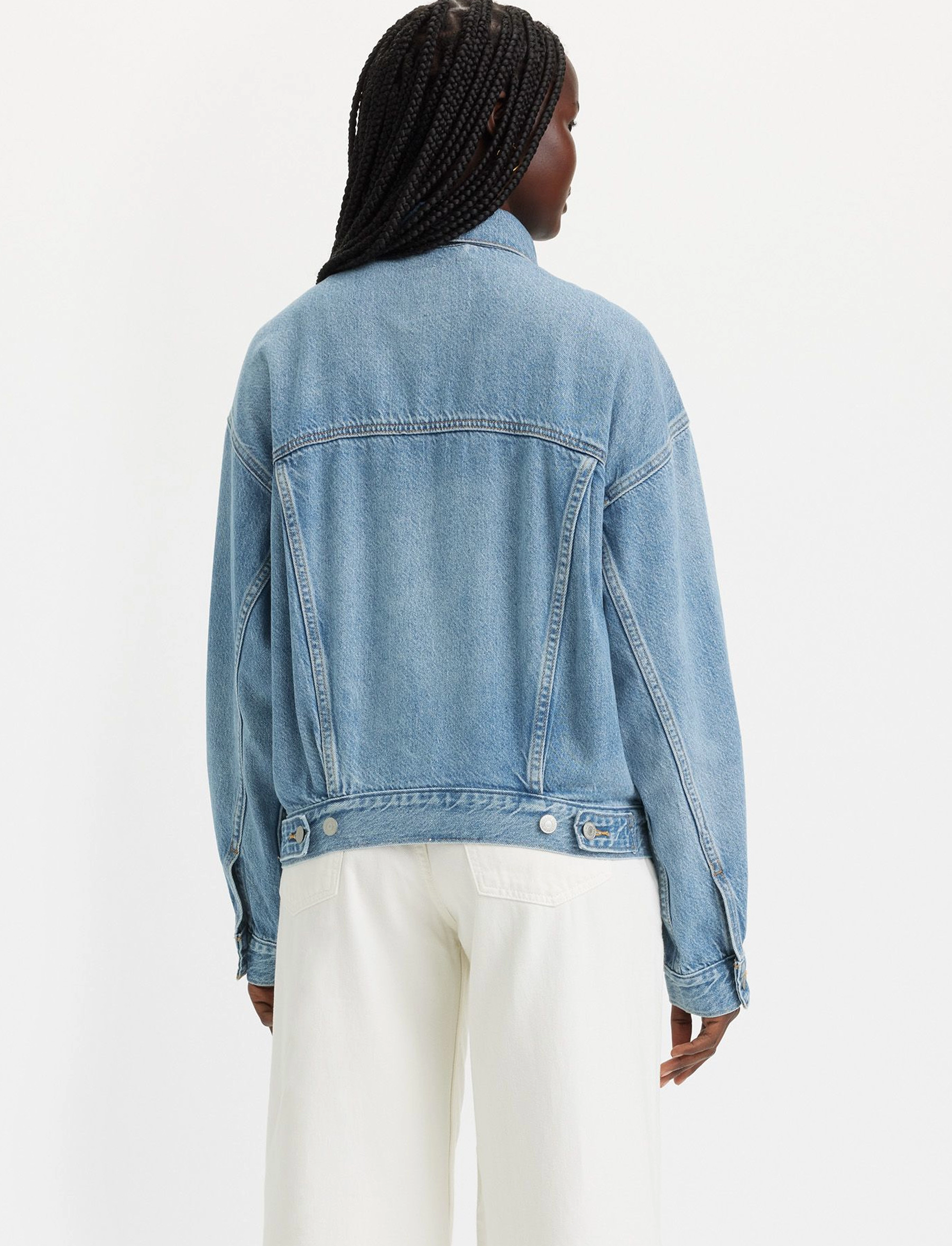 Levi's® - 90S TRUCKER SOFT AS BUTTER MID - vorjakkar - med indigo - worn in - 4