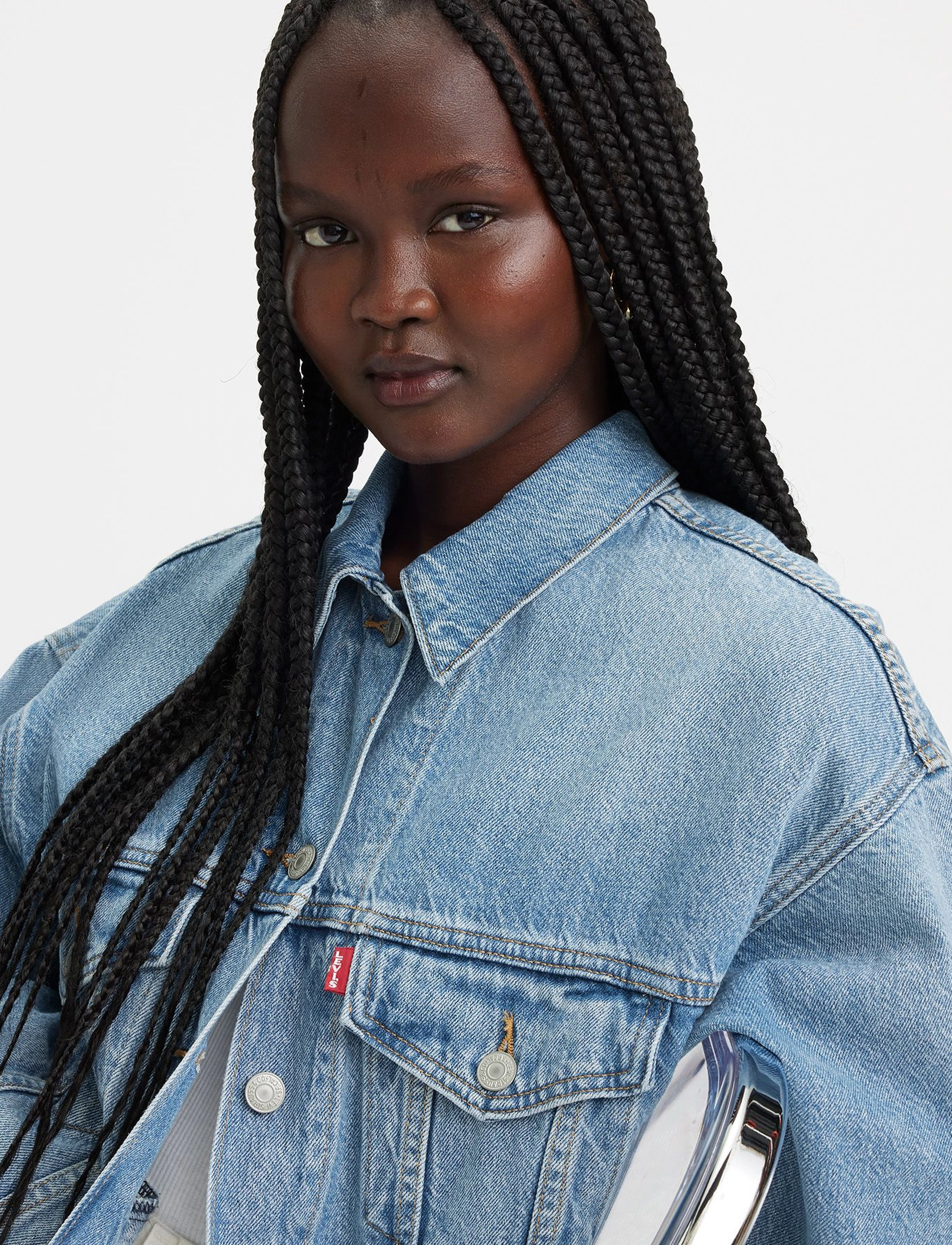Levi's® - 90S TRUCKER SOFT AS BUTTER MID - vorjakkar - med indigo - worn in - 5