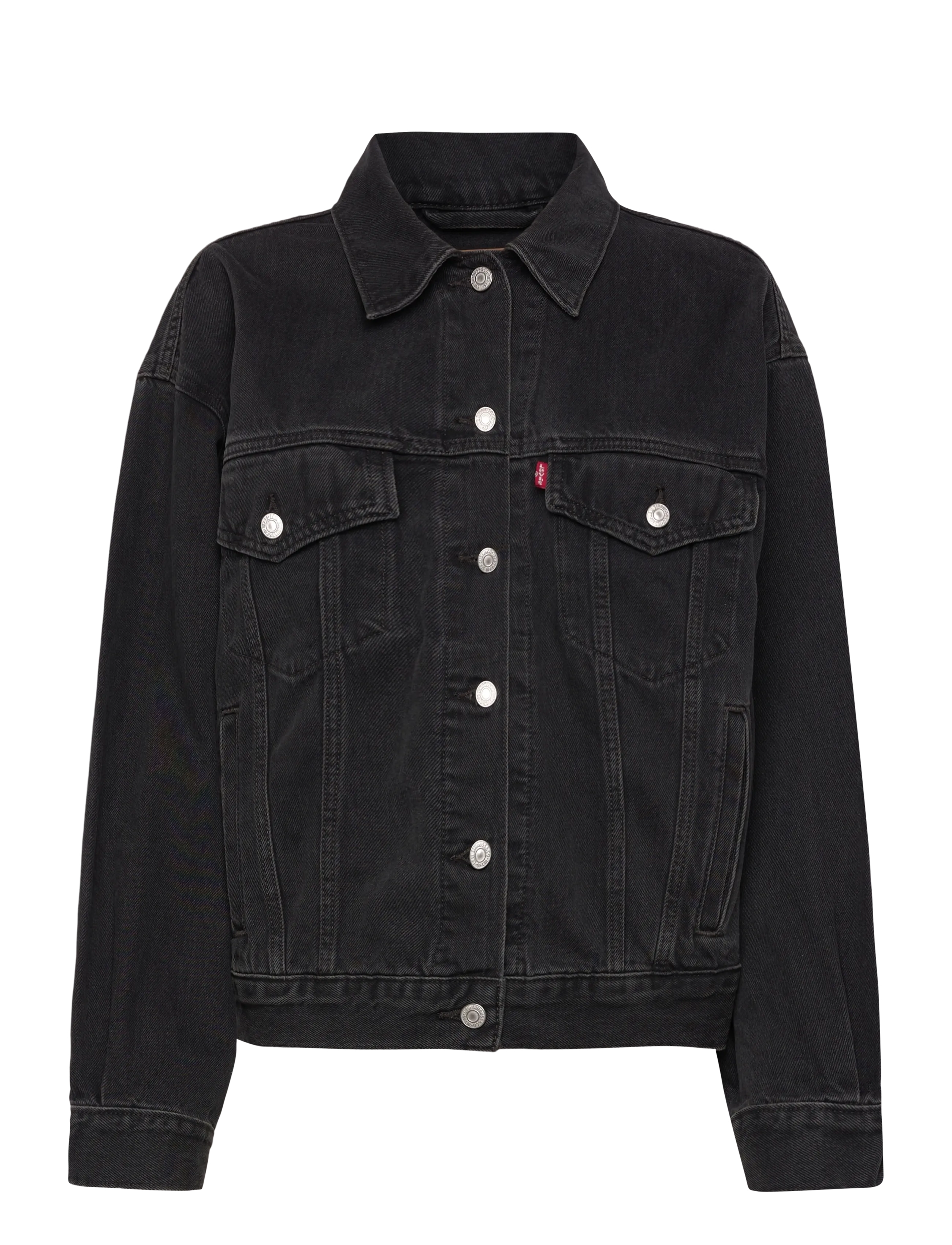 Levi's® 90S TRUCKER ROAD LESS TRAVELED - Jassen & Mantels - BLACKS / black